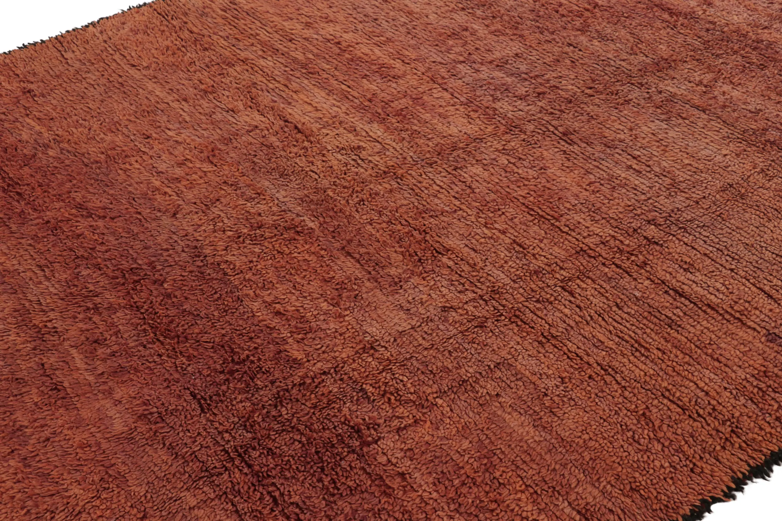 Vintage Moroccan Solid Rug