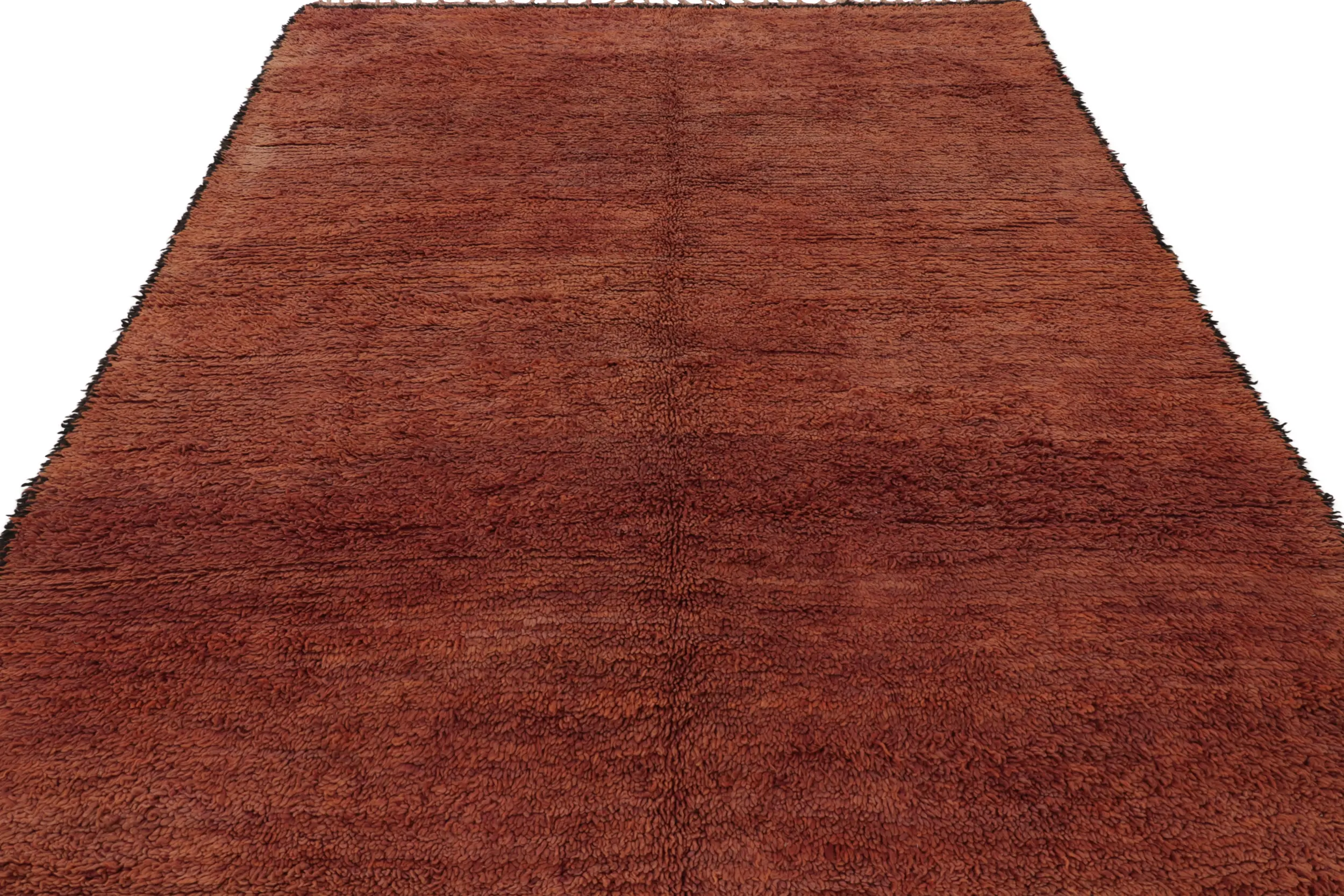 Vintage Moroccan Solid Rug
