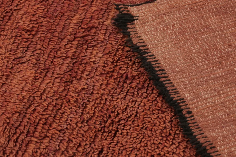 Vintage Moroccan Solid Rug