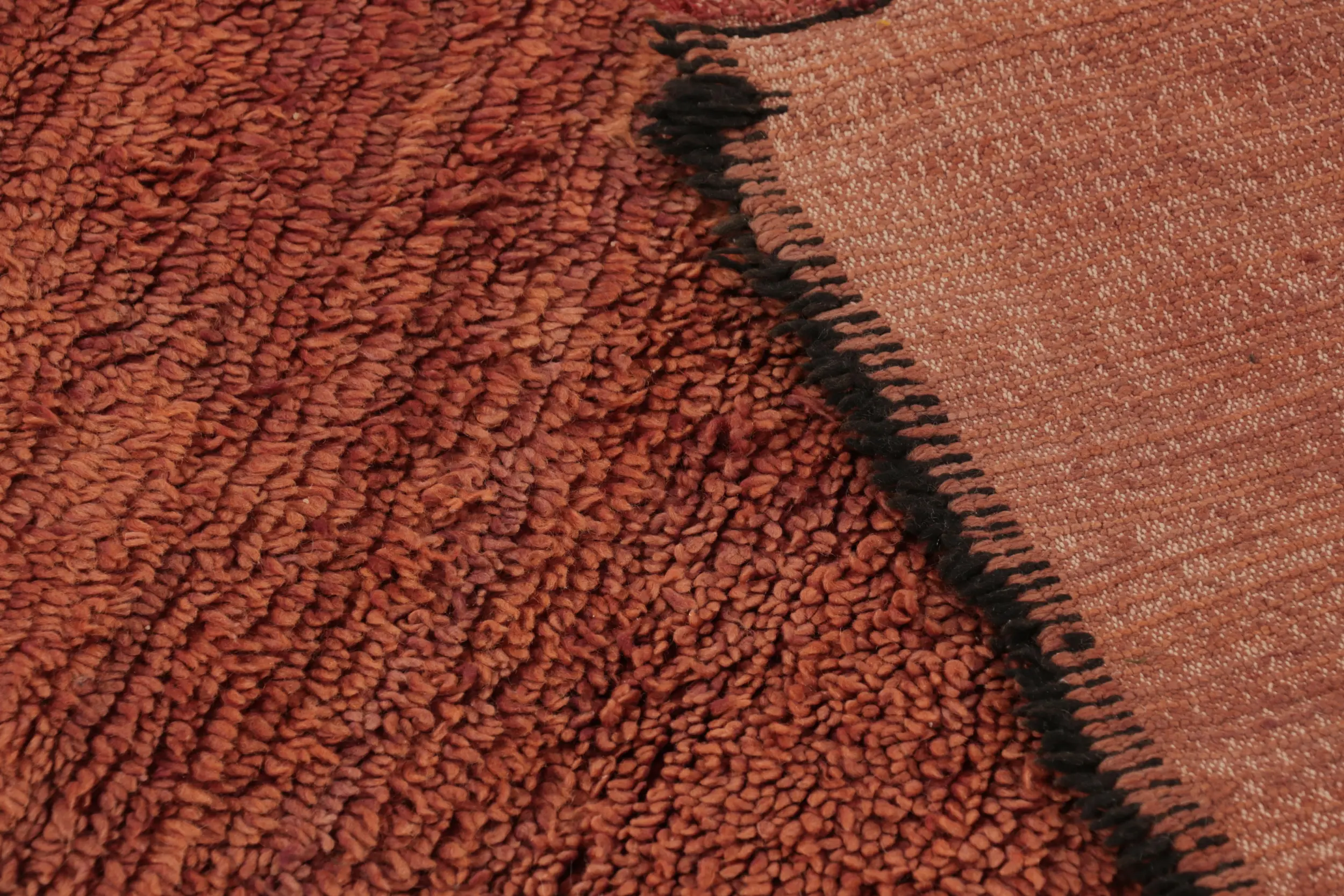 Vintage Moroccan Solid Rug