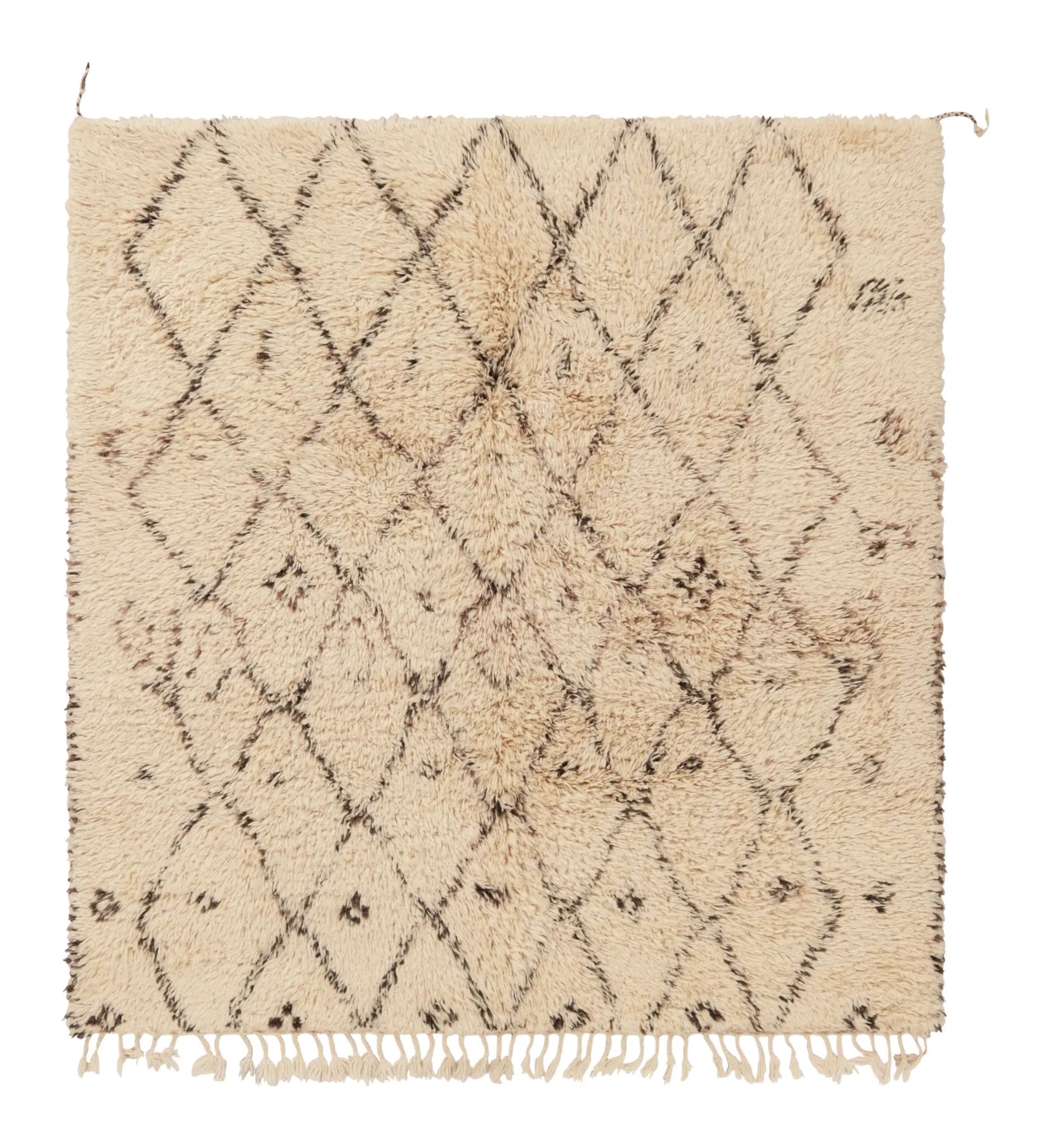 Vintage Moroccan Square Rug