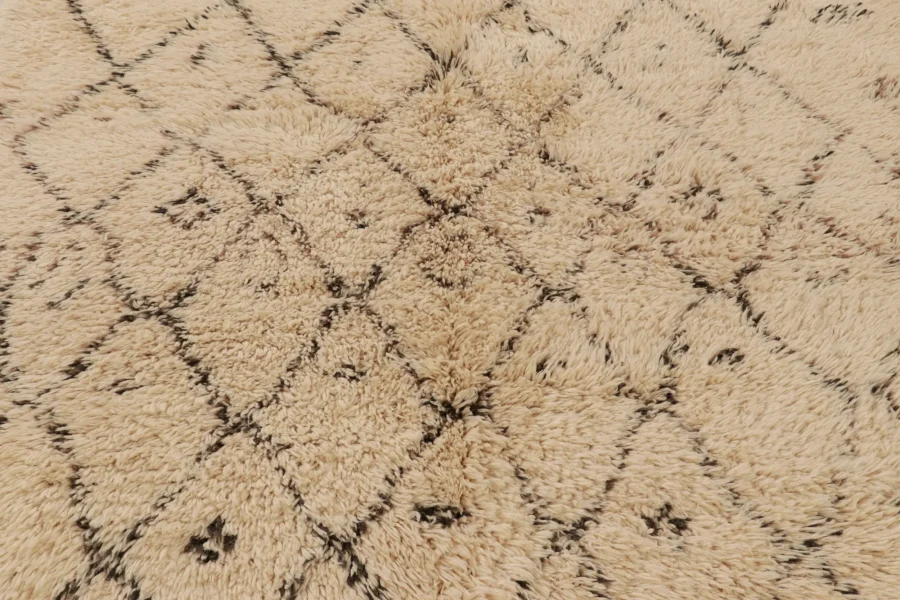 Vintage Moroccan Square Rug