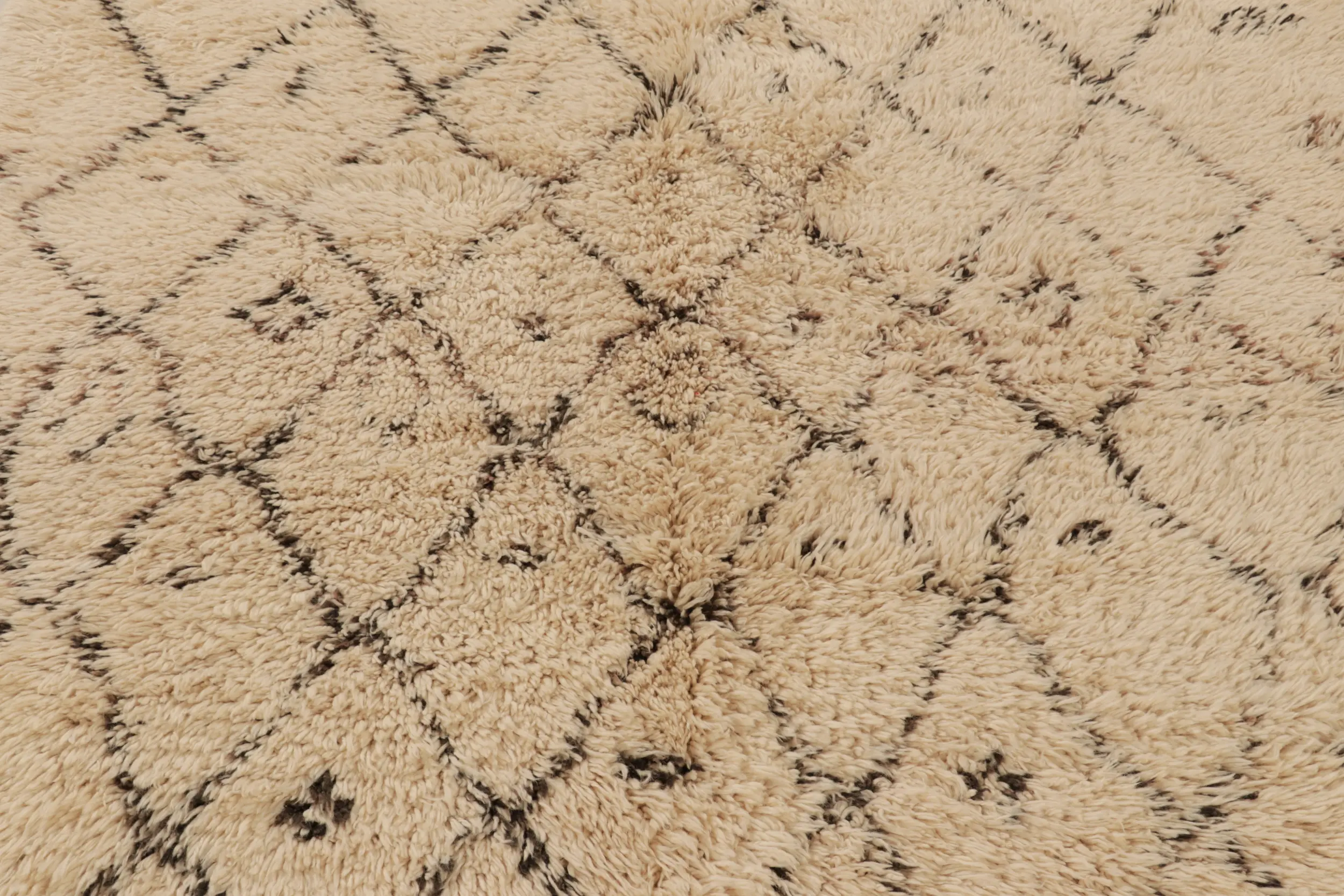 Vintage Moroccan Square Rug