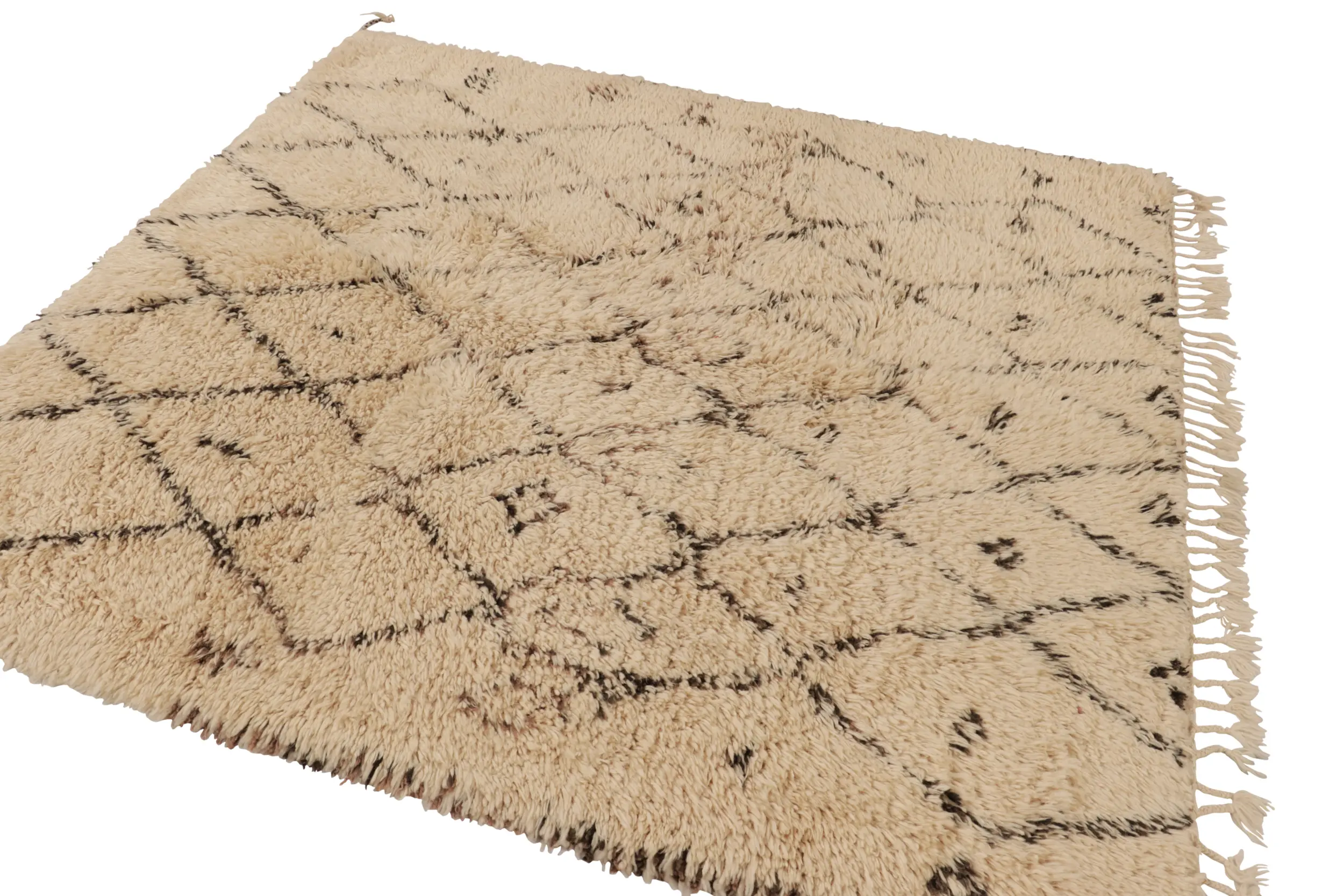 Vintage Moroccan Square Rug