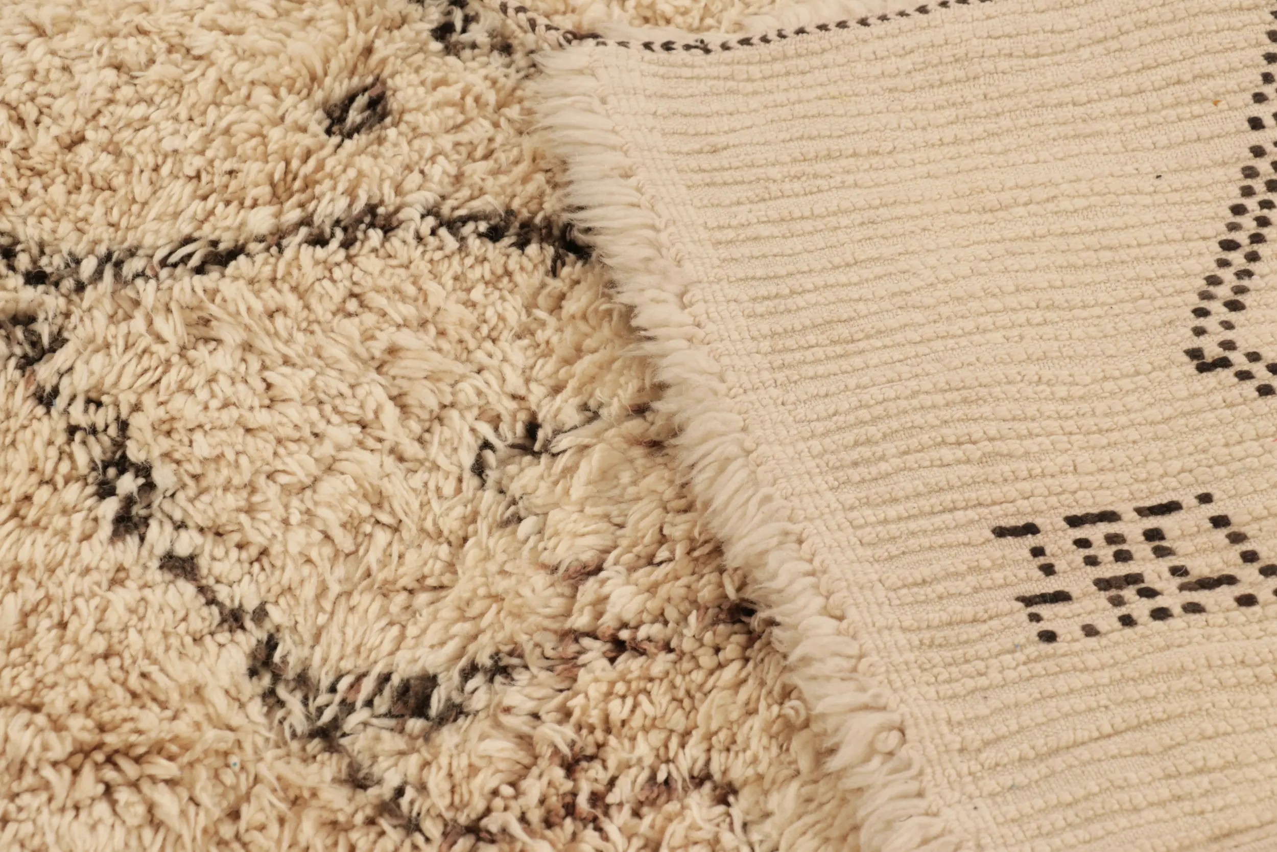 Vintage Moroccan Square Rug