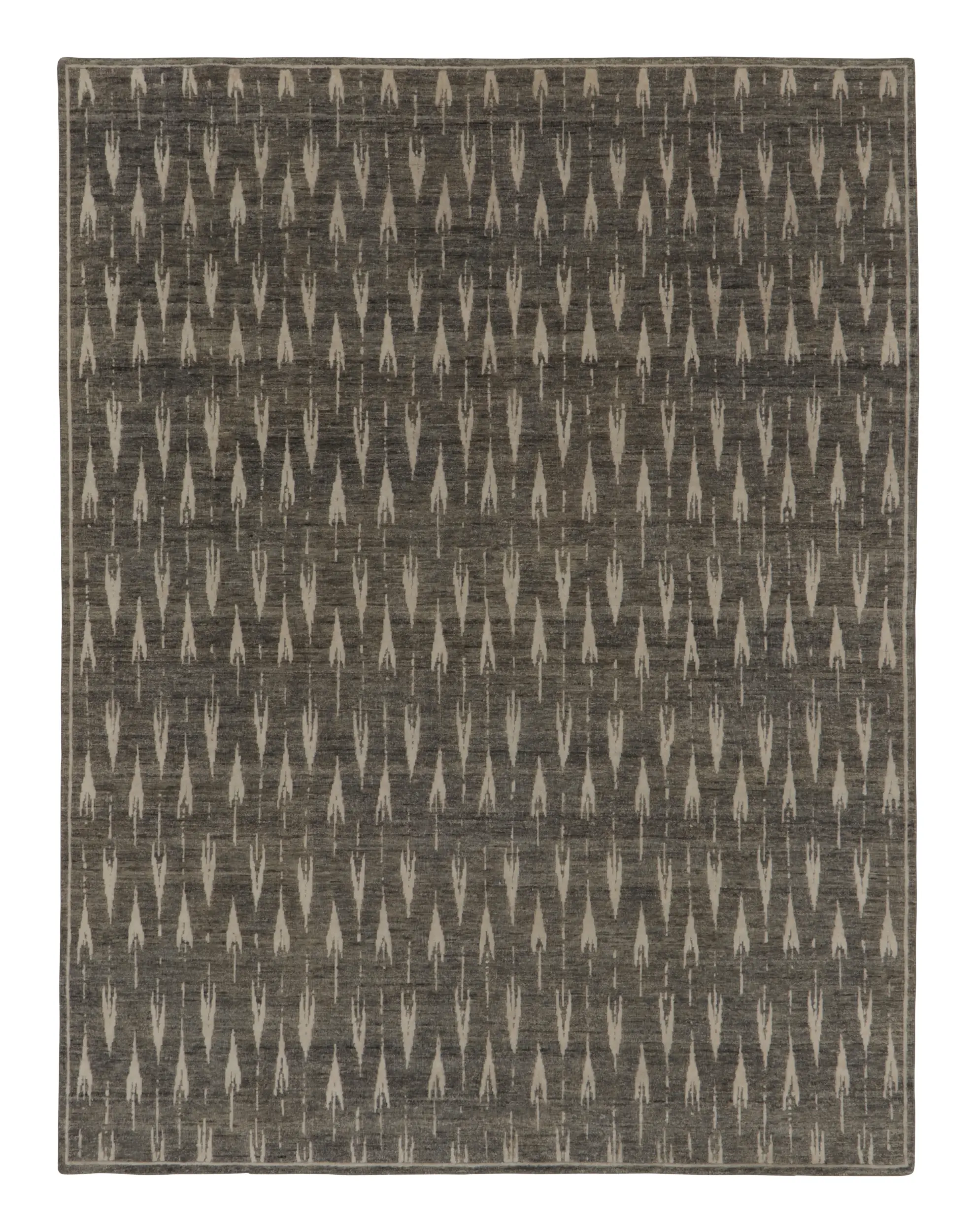 Modern Block Print Rug