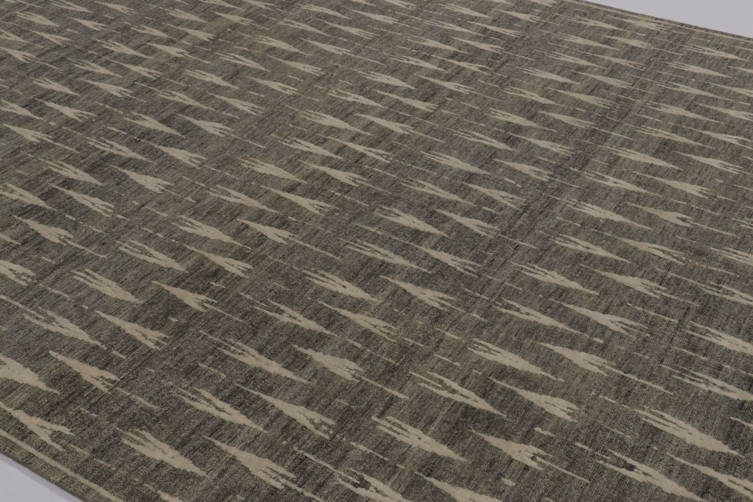 Modern Block Print Rug