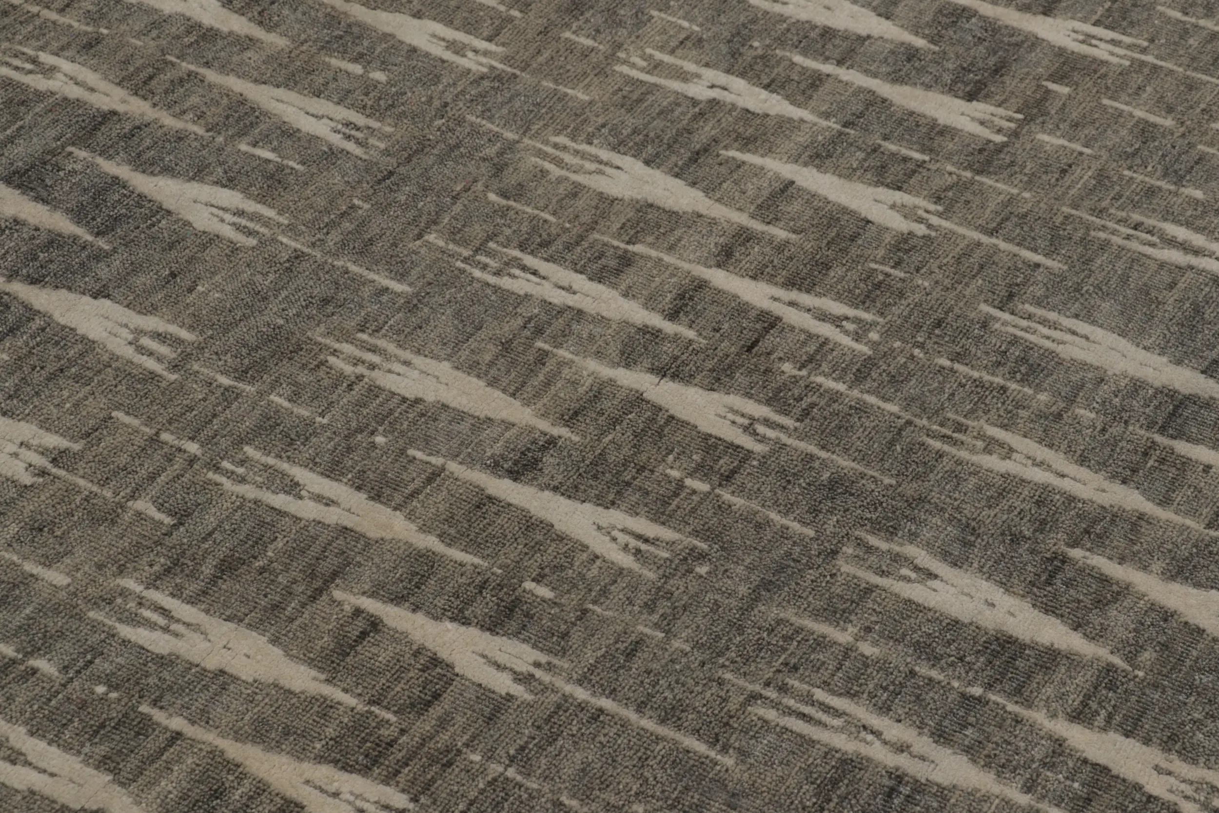 Modern Block Print Rug