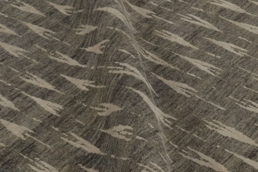 Modern Block Print Rug