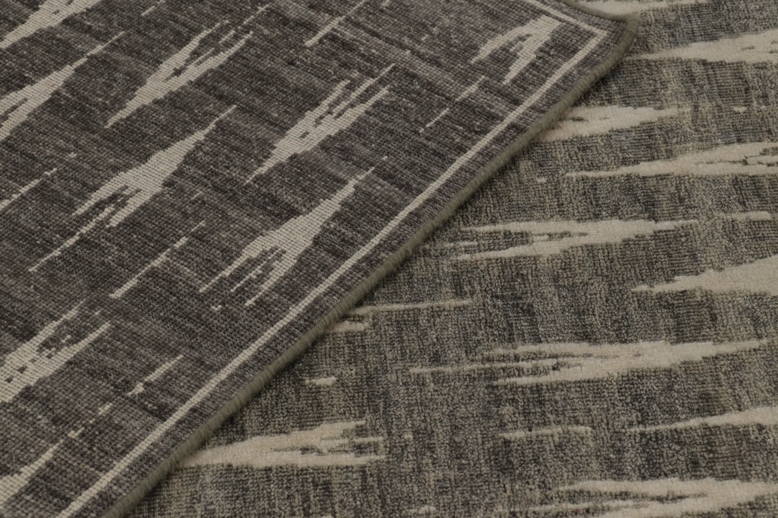 Modern Block Print Rug