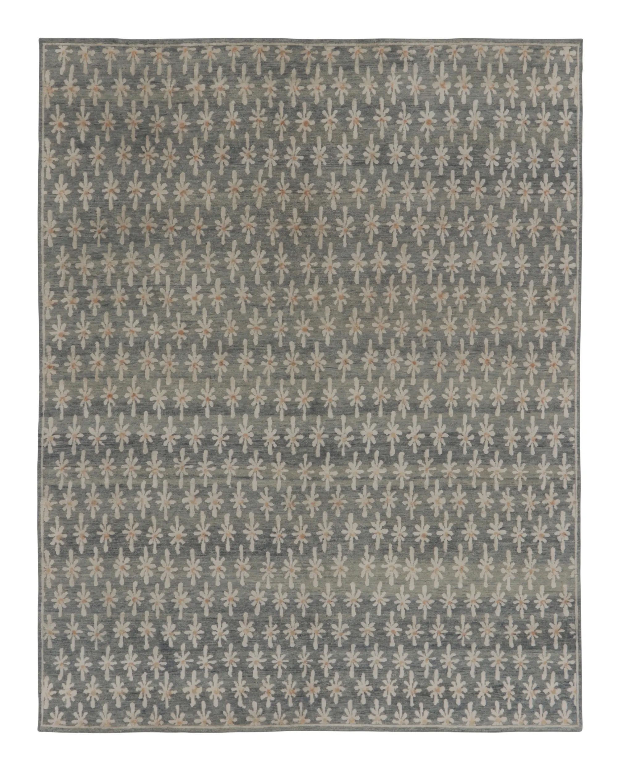 Modern Block Print Rug