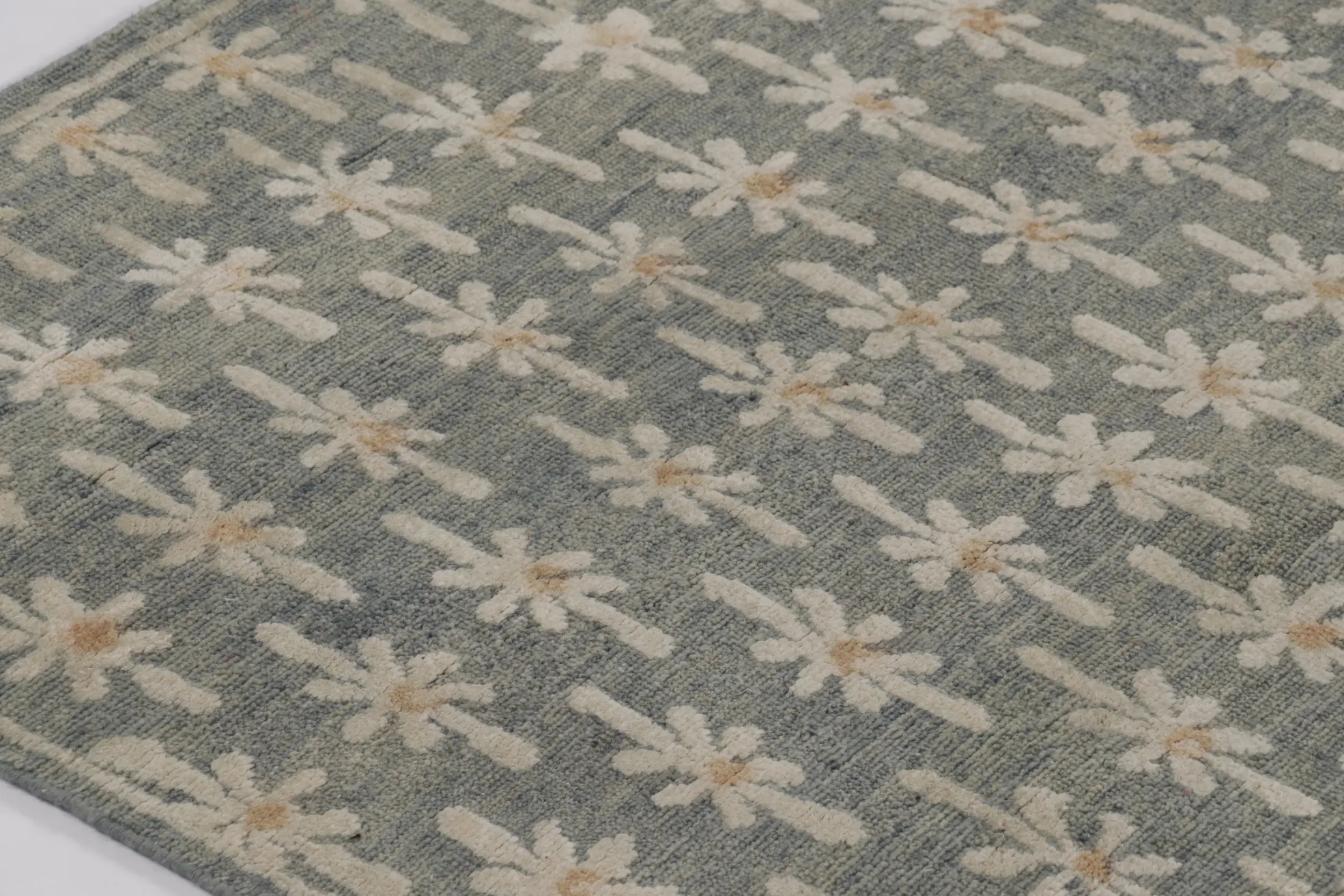 Modern Block Print Rug