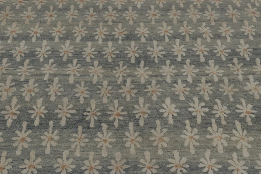 Modern Block Print Rug