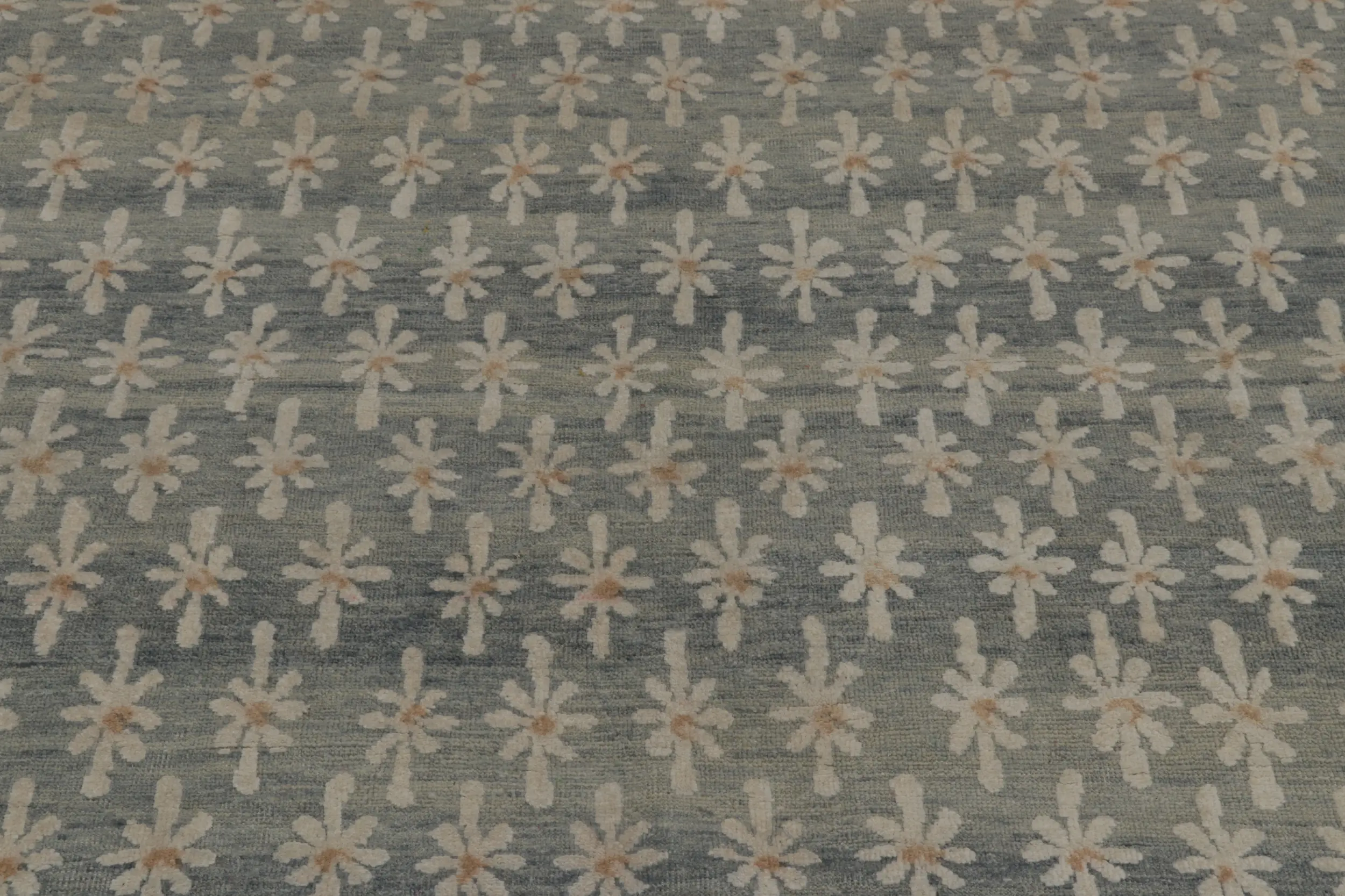 Modern Block Print Rug