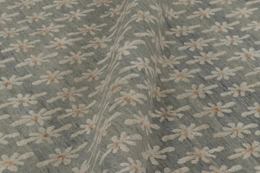 Modern Block Print Rug