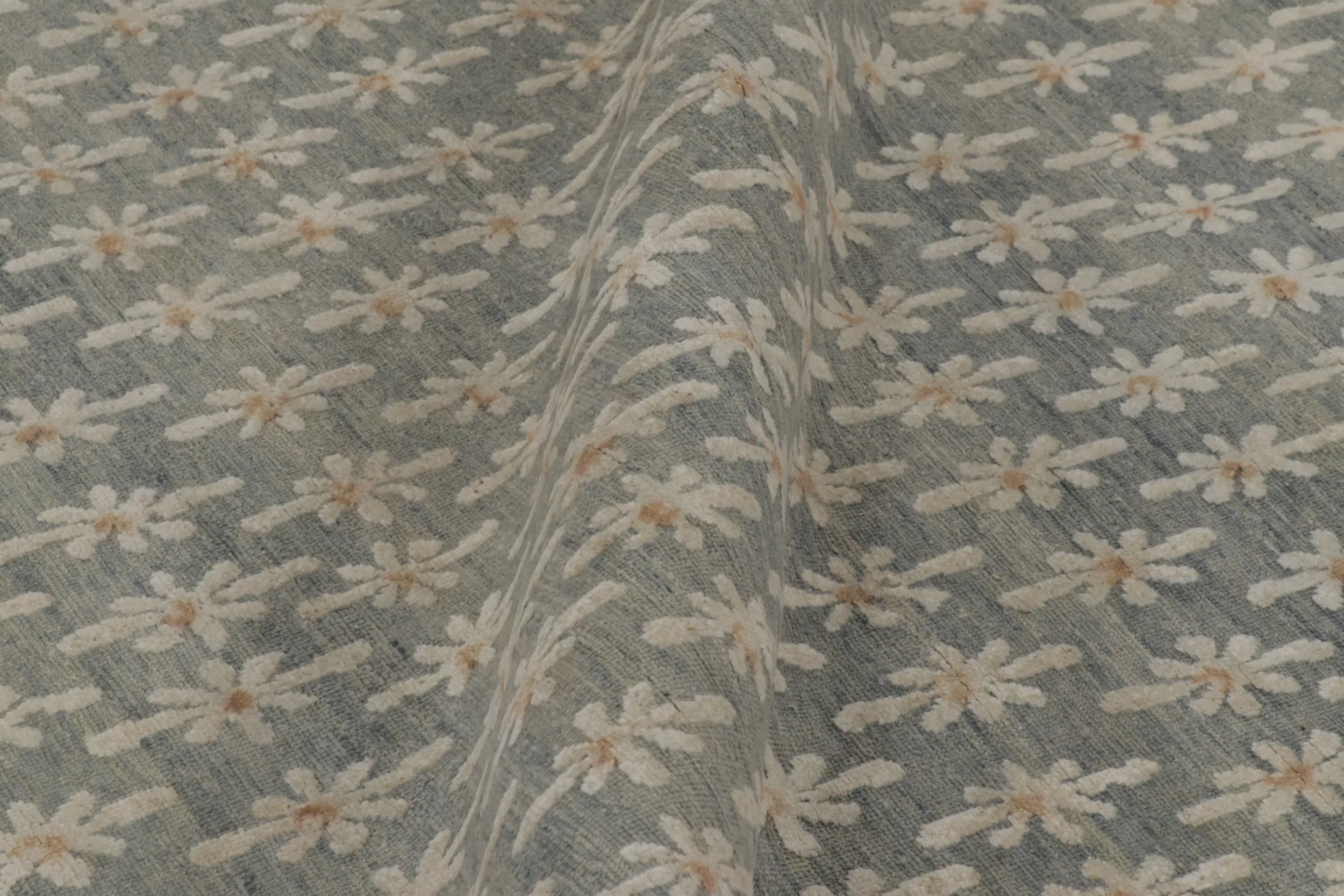 Modern Block Print Rug