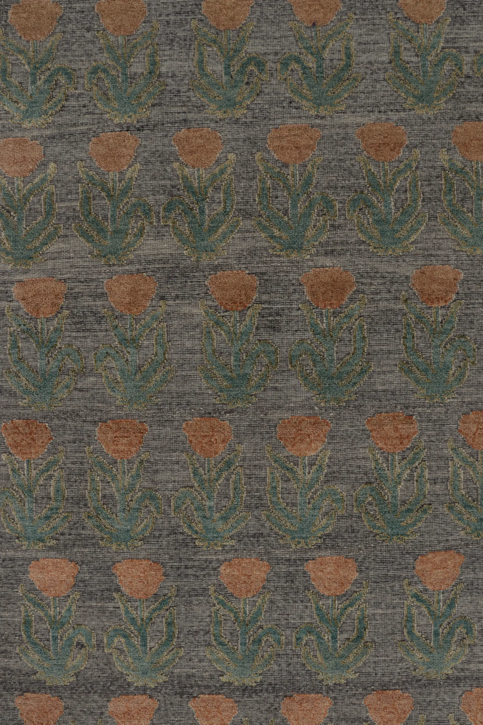 Modern Block Print Rug