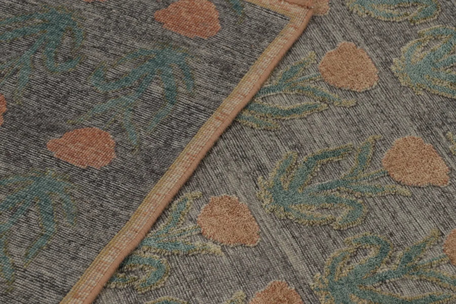 Modern Block Print Rug