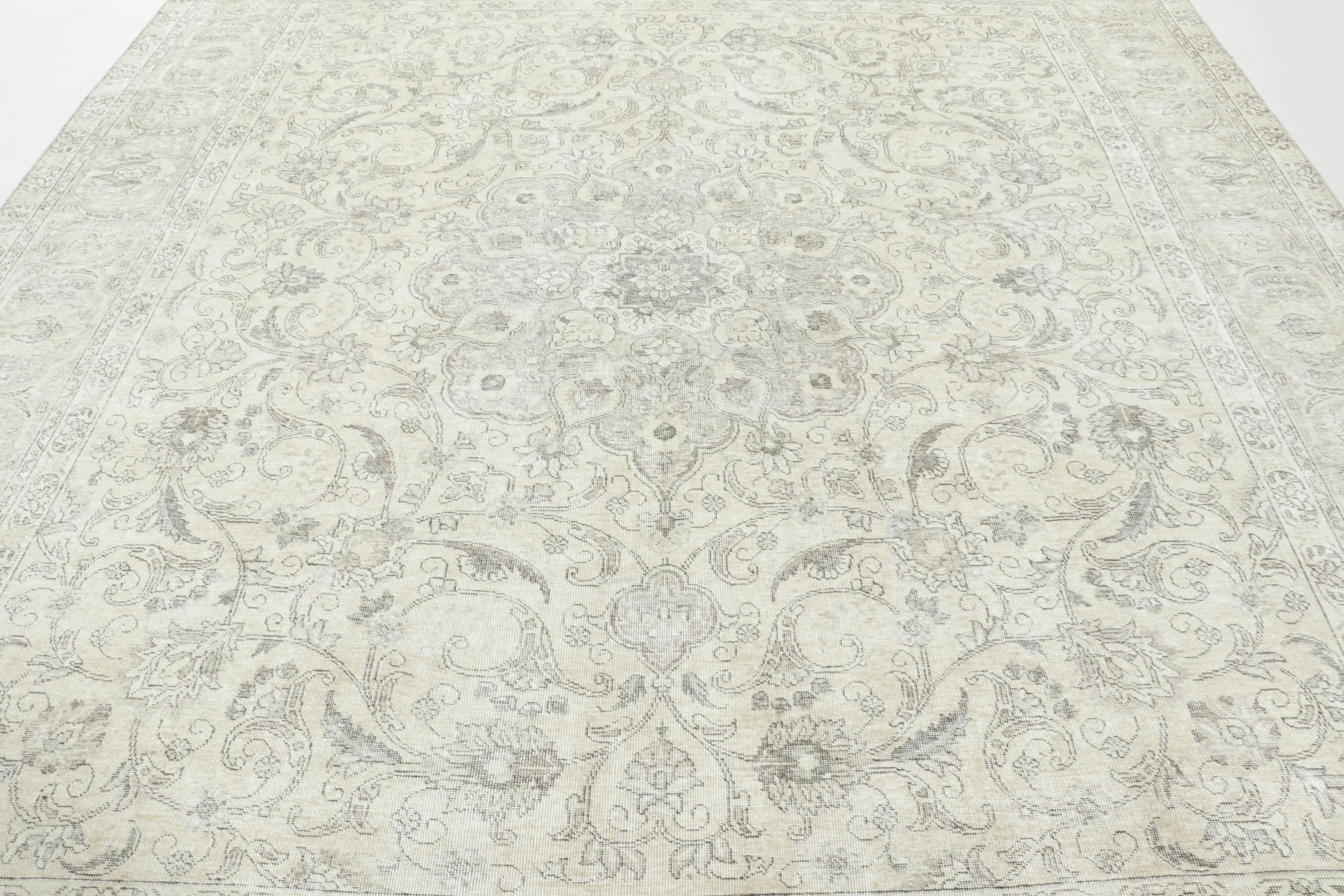 Vintage Persian Tabriz Rug
