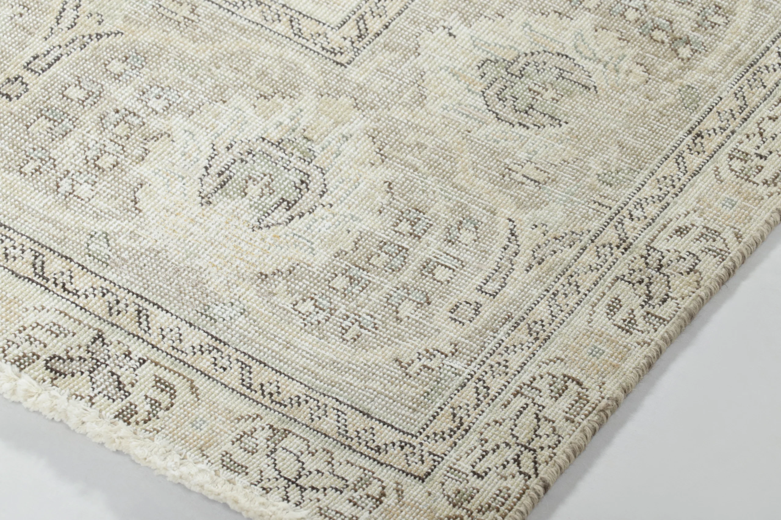 Vintage Persian Tabriz Rug
