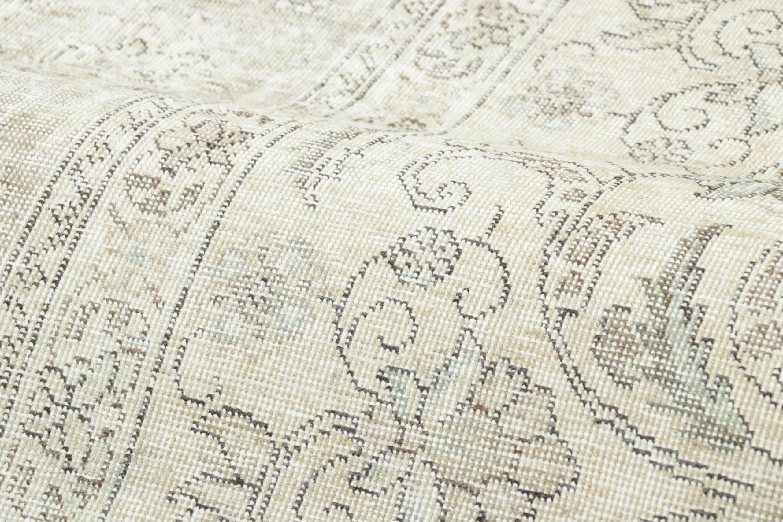 Vintage Persian Tabriz Rug