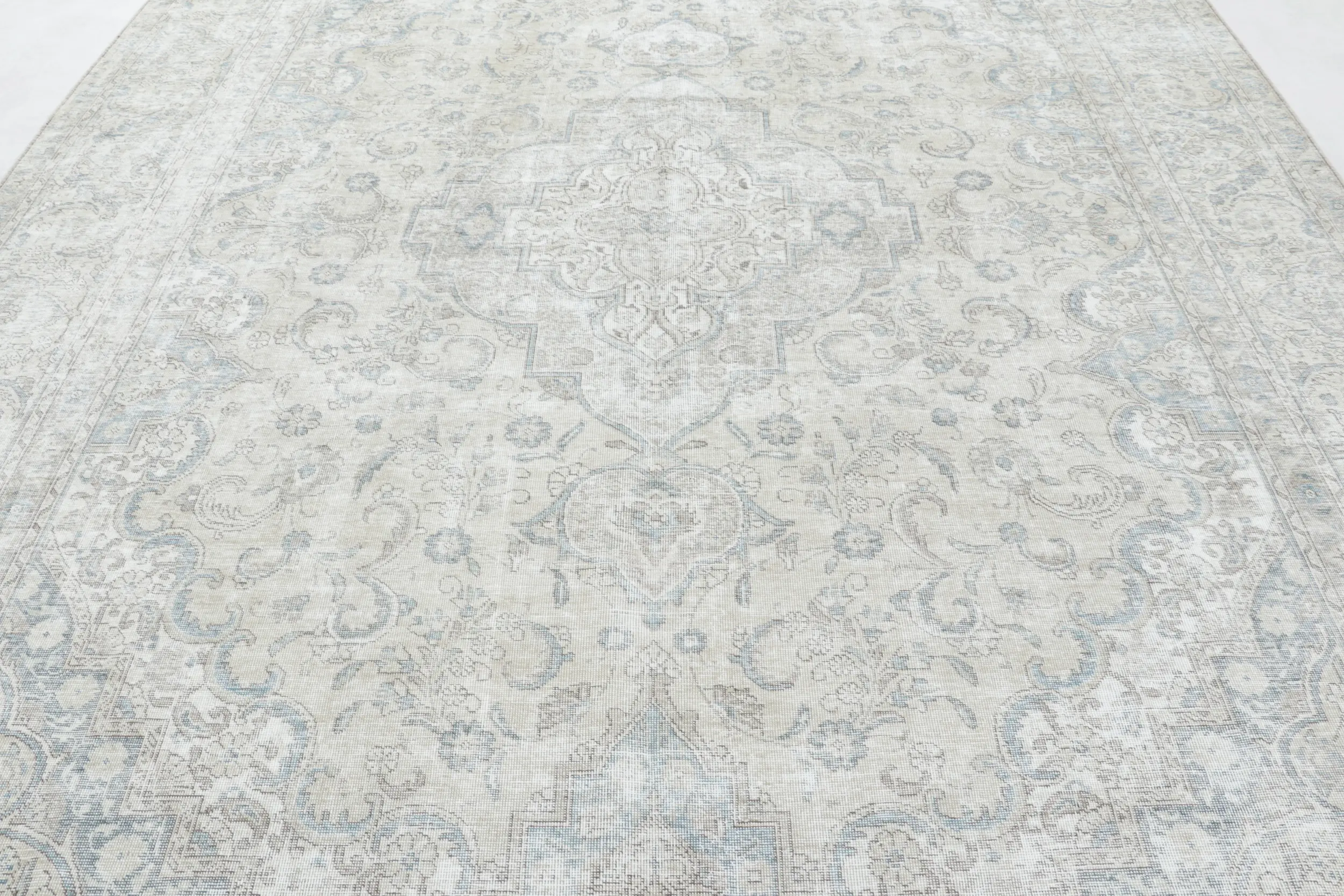 Vintage Persian Tabriz Rug