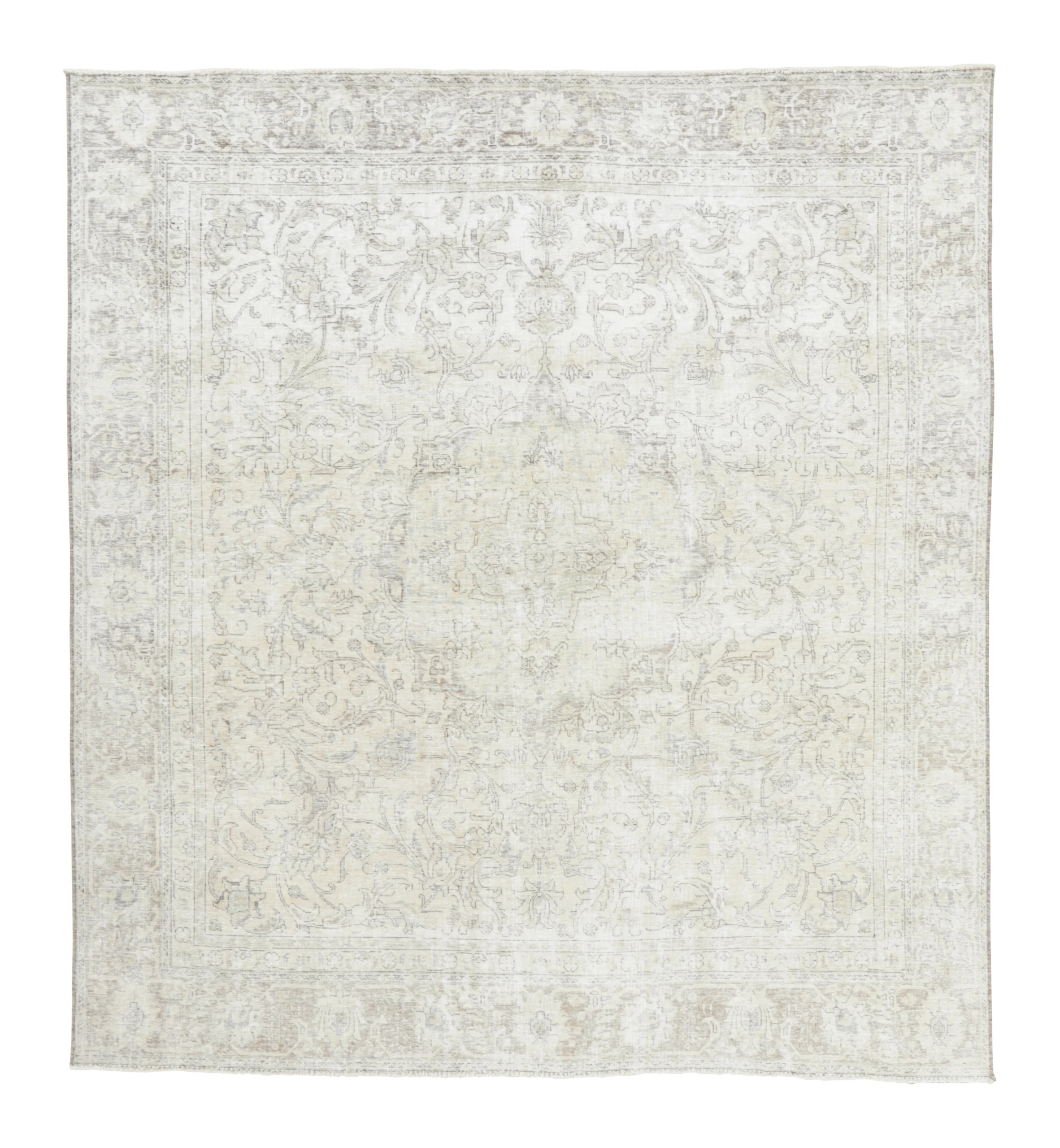 Vintage Persian Tabriz Rug