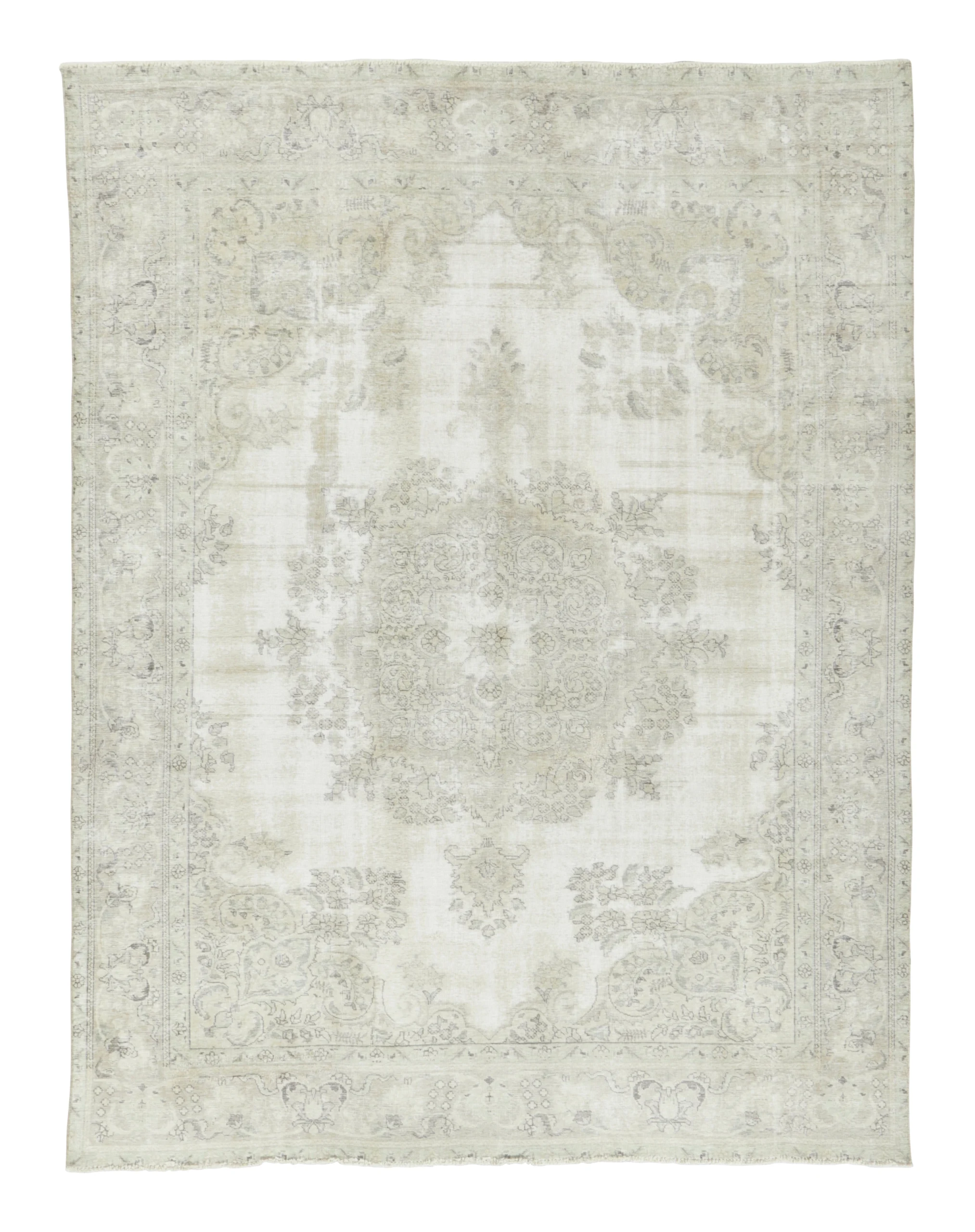Vintage Persian Tabriz Rug