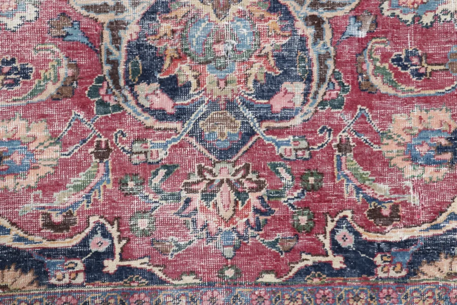 Vintage Persian Tabriz Rug