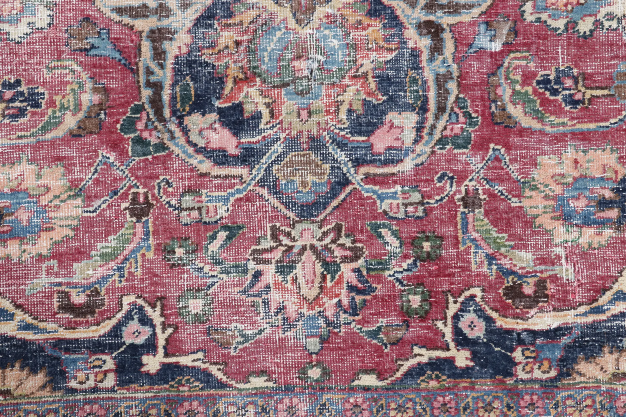 Vintage Persian Tabriz Rug