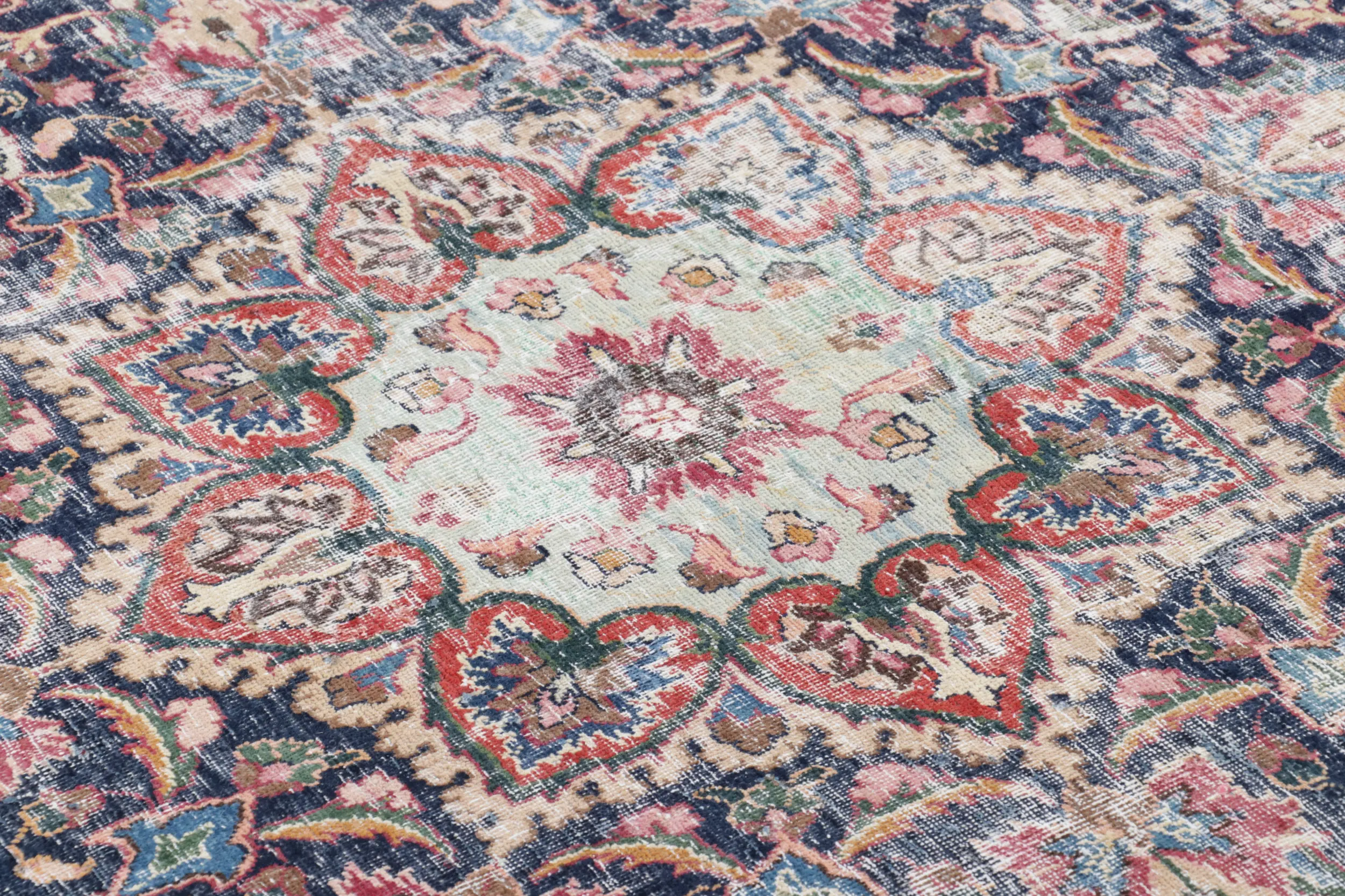 Vintage Persian Tabriz Rug