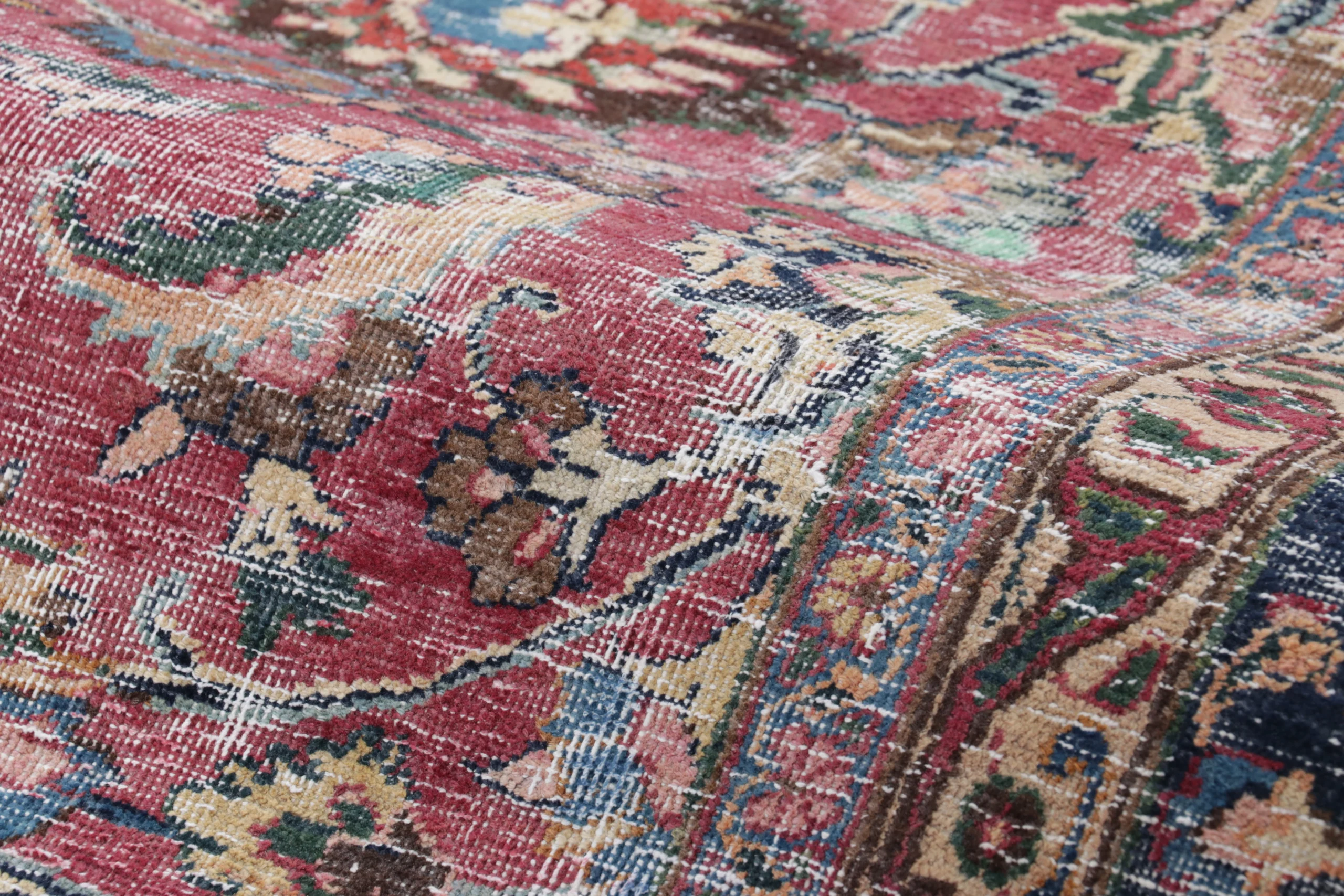 Vintage Persian Tabriz Rug