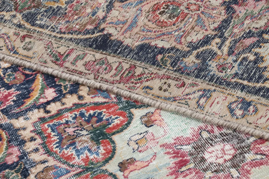 Vintage Persian Tabriz Rug