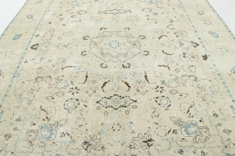 Vintage Persian Tabriz Rug
