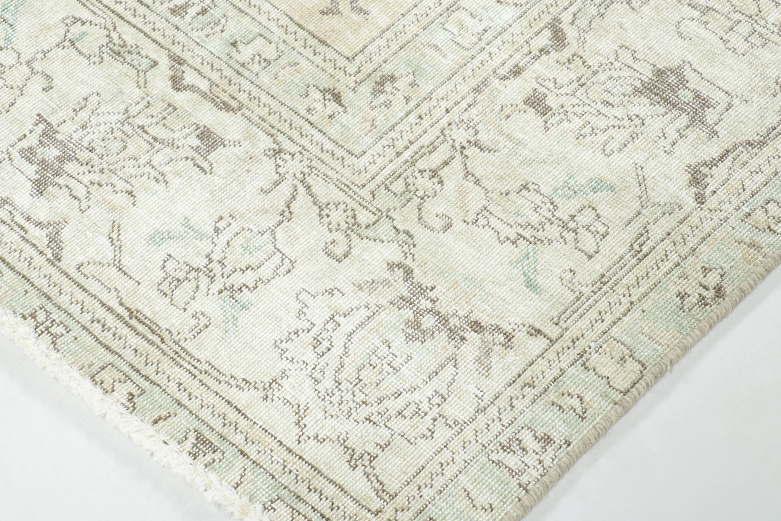 Vintage Persian Tabriz Rug