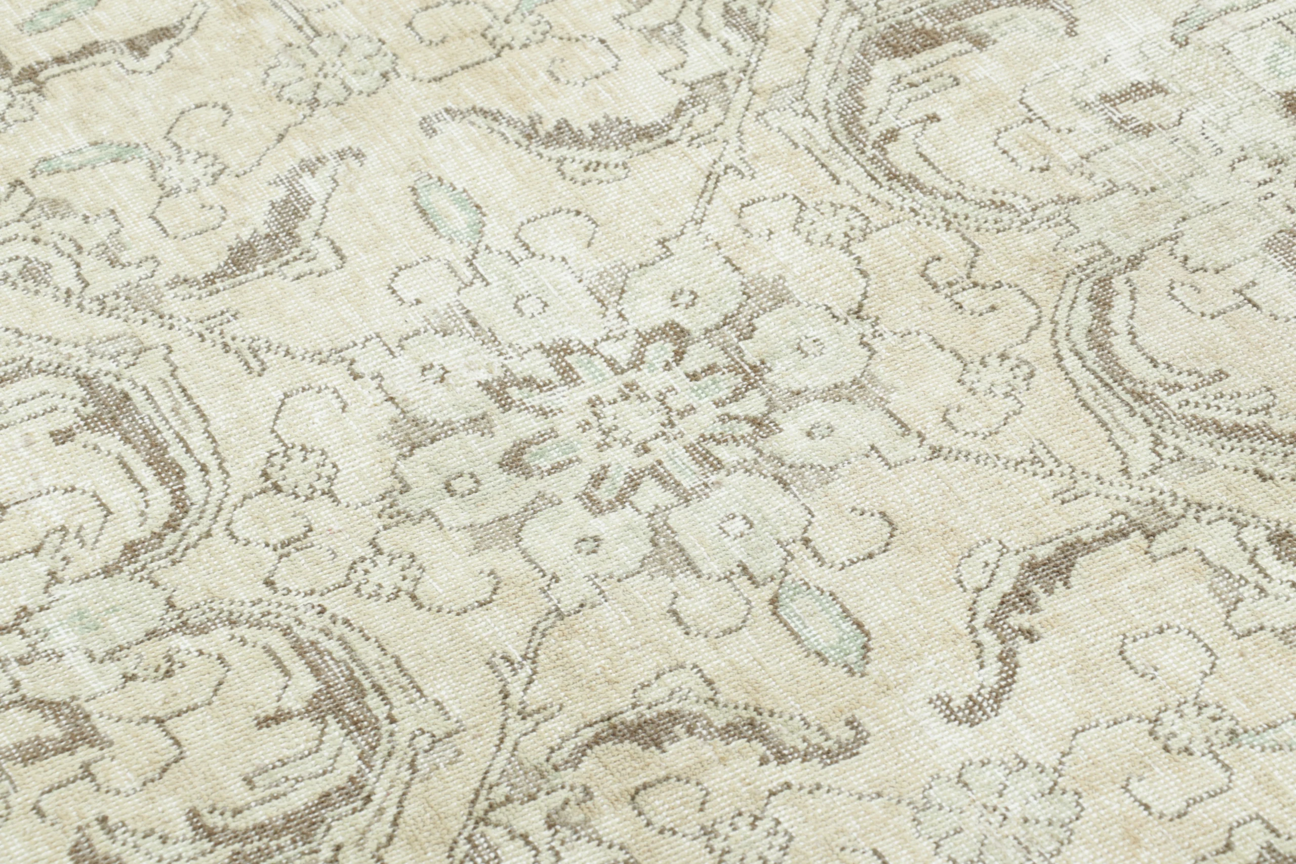 Vintage Persian Tabriz Rug