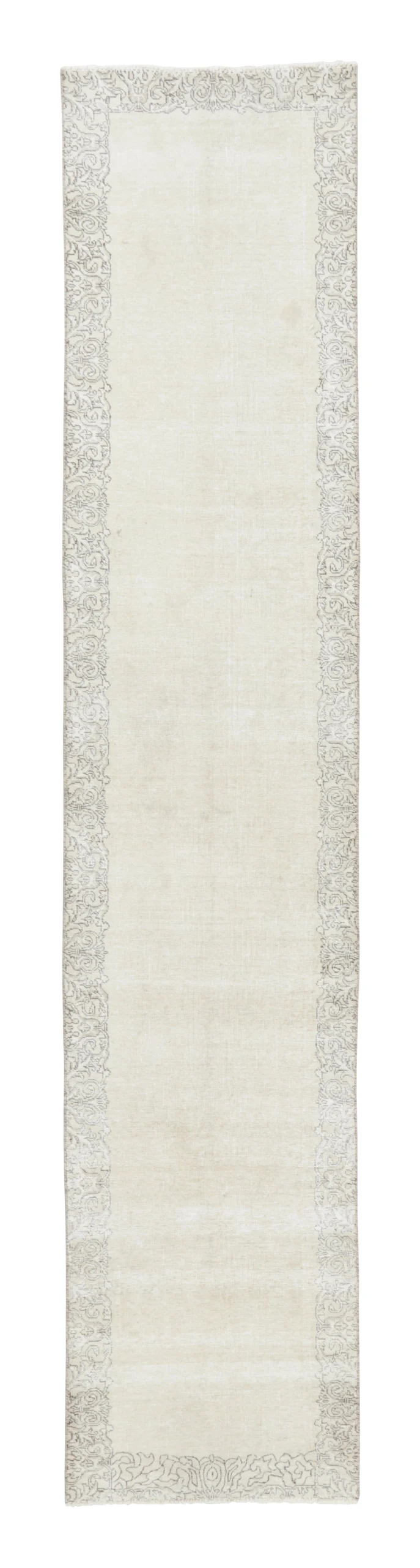 Vintage Persian Tabriz Runner Rug