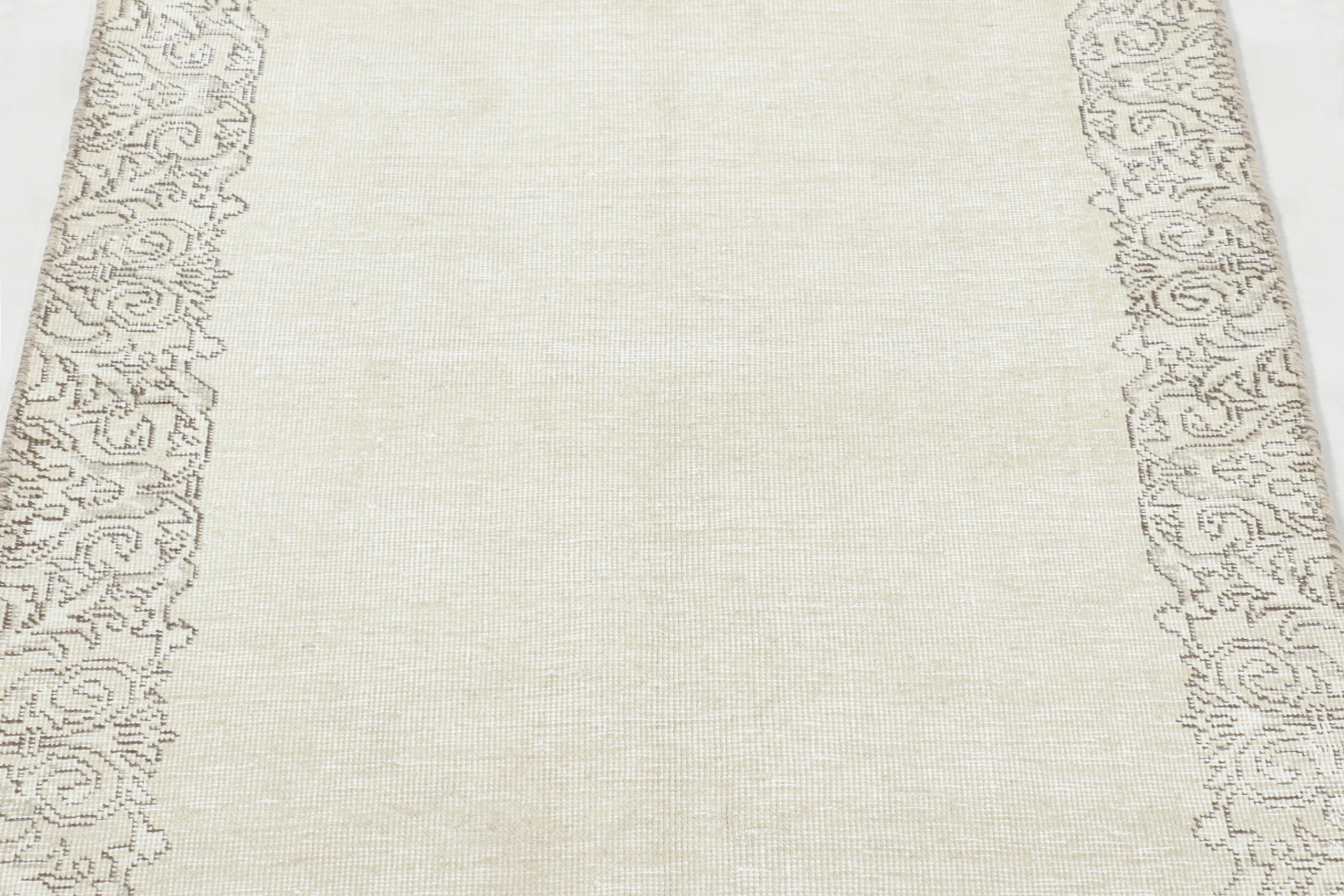 Vintage Persian Tabriz Runner Rug