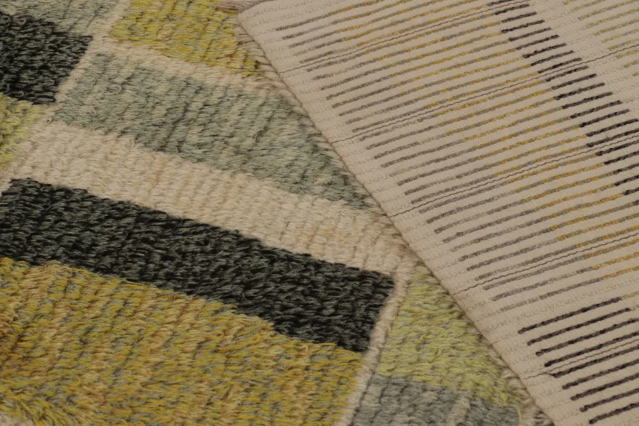 Vintage Swedish Rya Rug