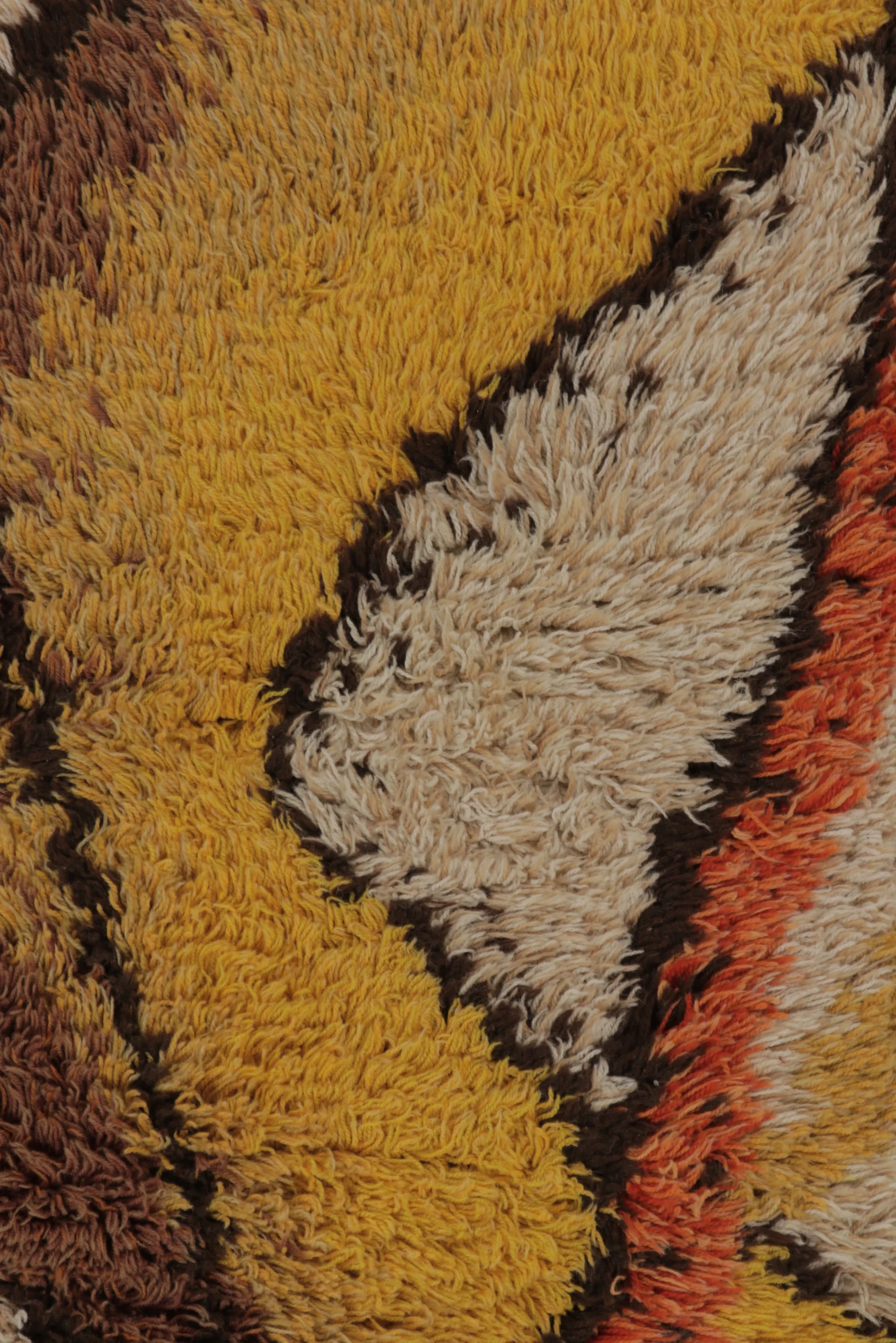 Vintage Swedish Rya Rug