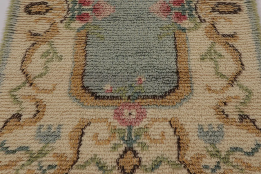 Vintage Swedish Rya Rug