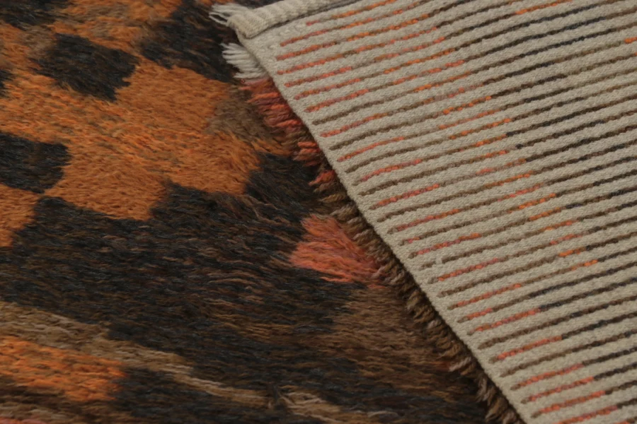 Vintage Swedish Rya Rug