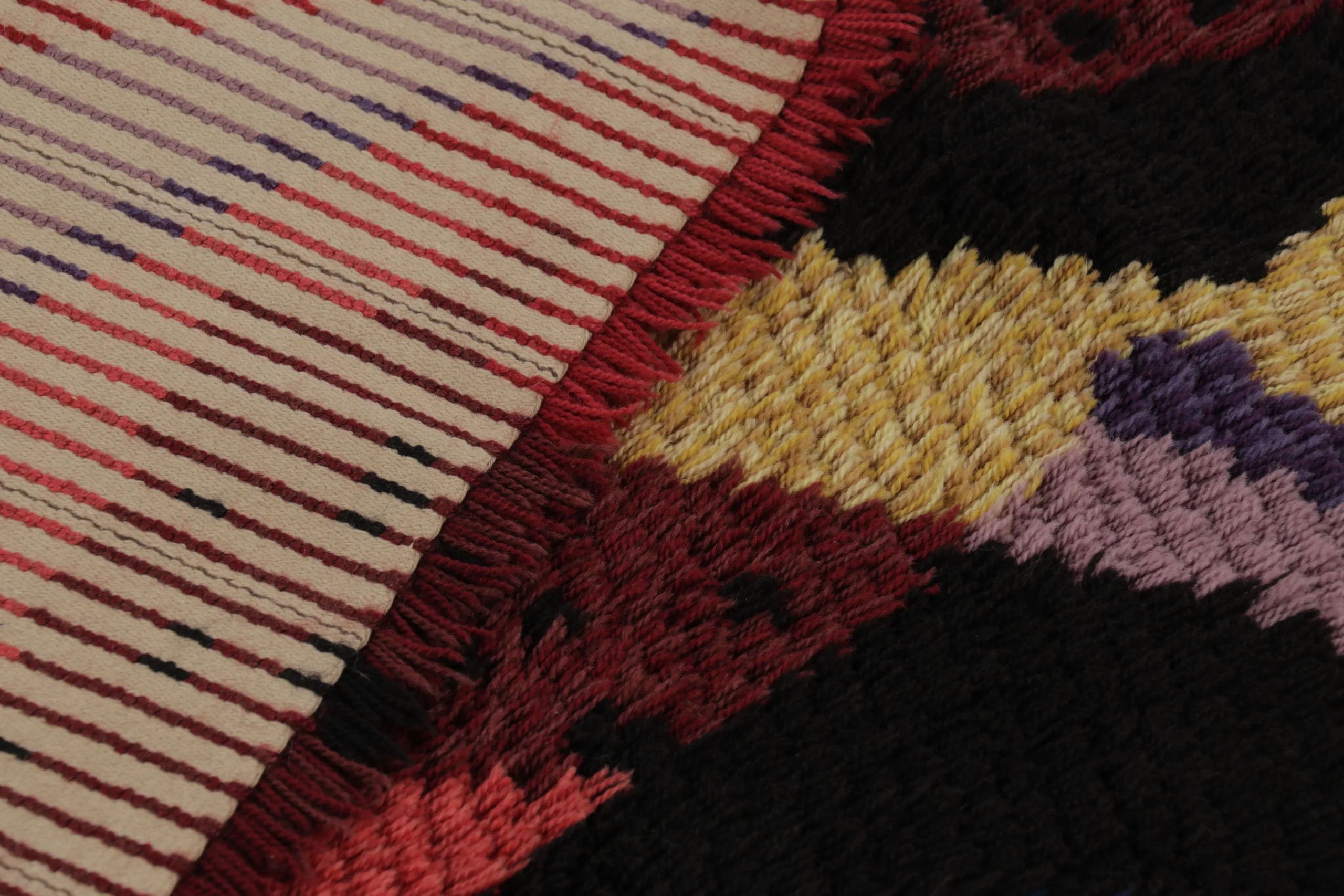 Vintage Swedish Rya Rug