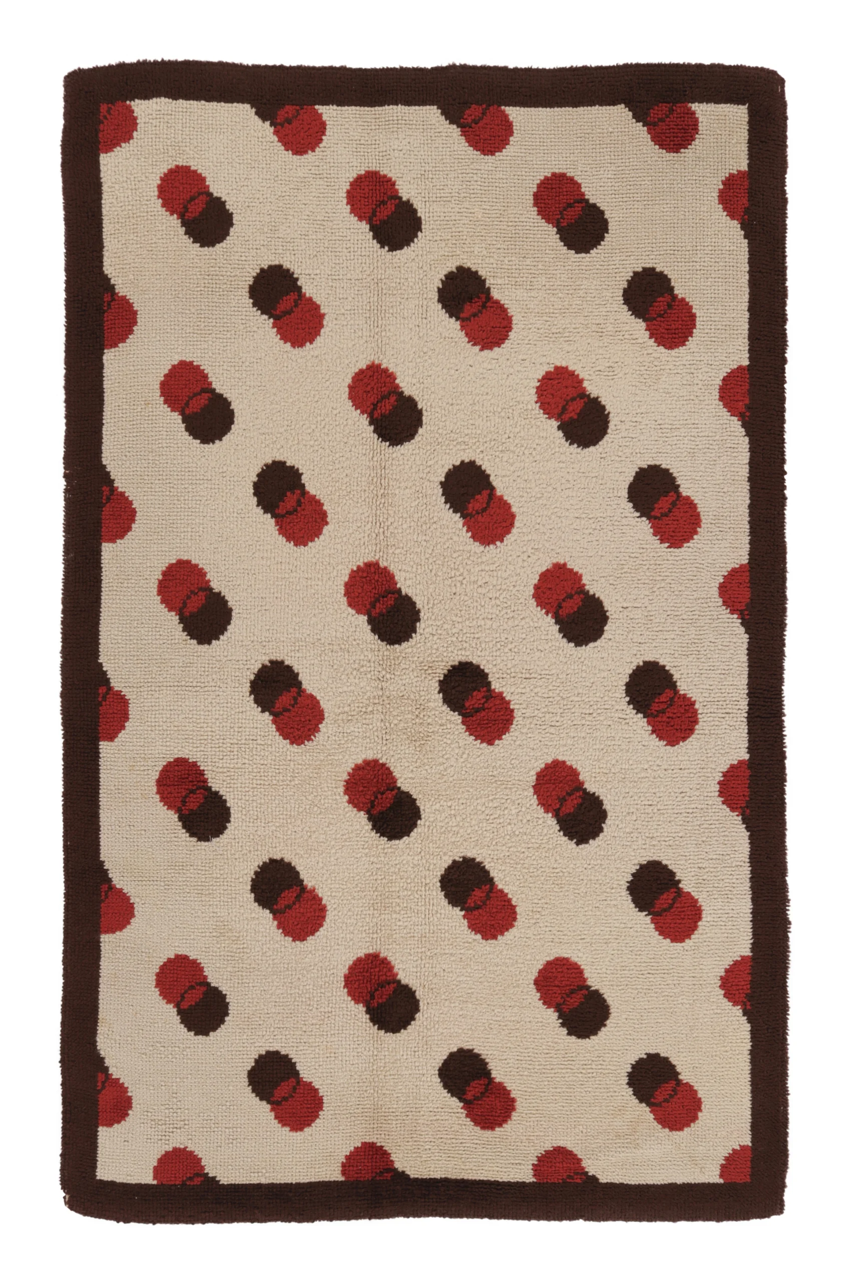 Vintage Swedish Rya Rug