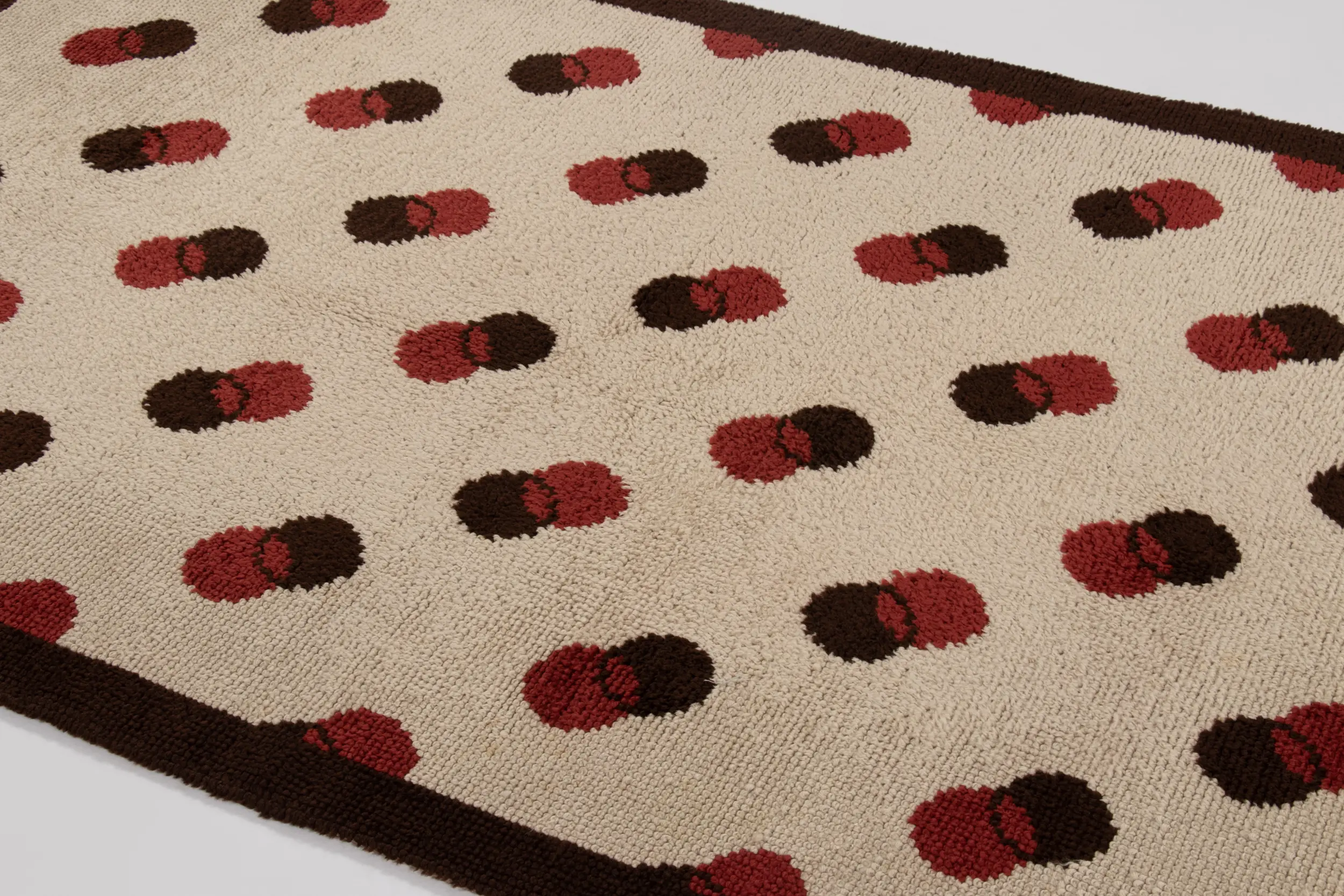 Vintage Swedish Rya Rug