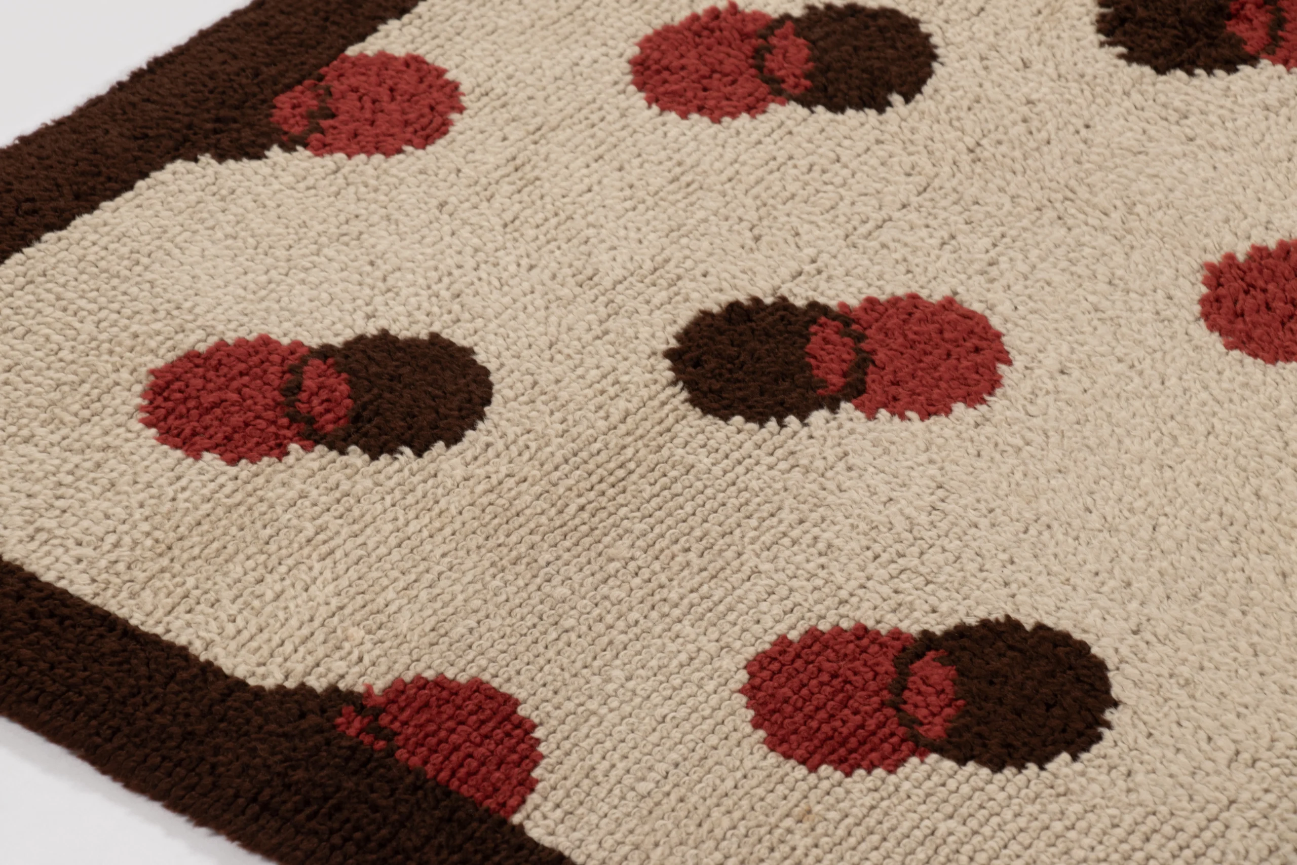 Vintage Swedish Rya Rug