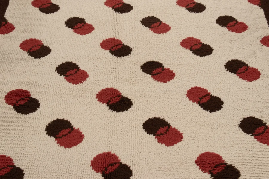 Vintage Swedish Rya Rug