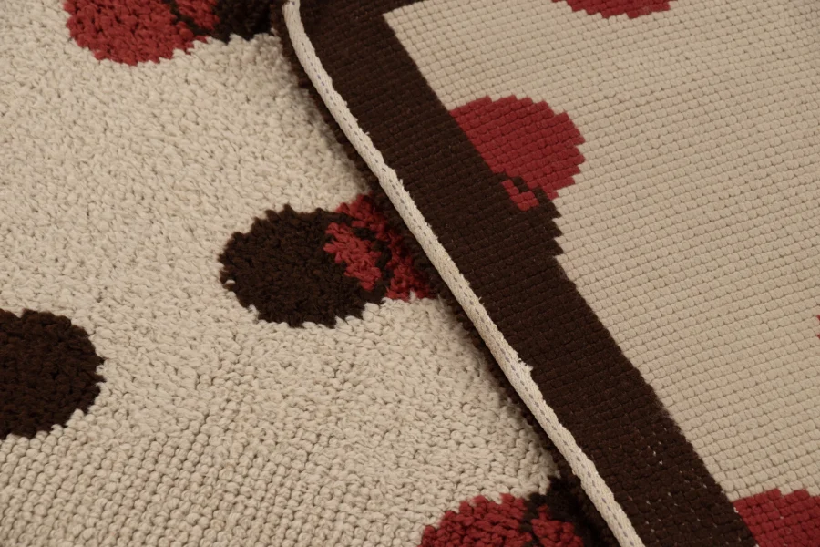 Vintage Swedish Rya Rug
