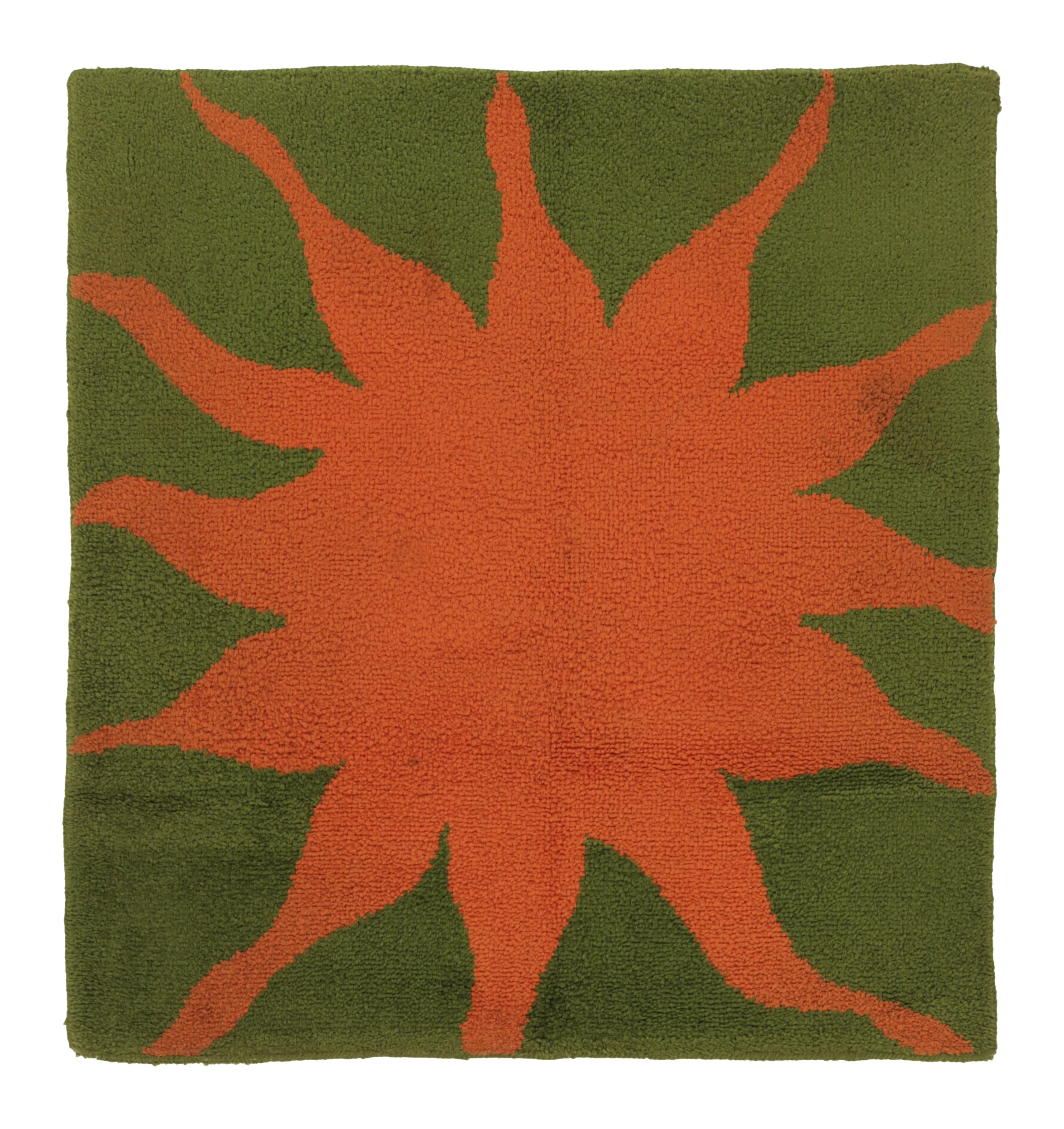 Vintage Swedish Rya Rug