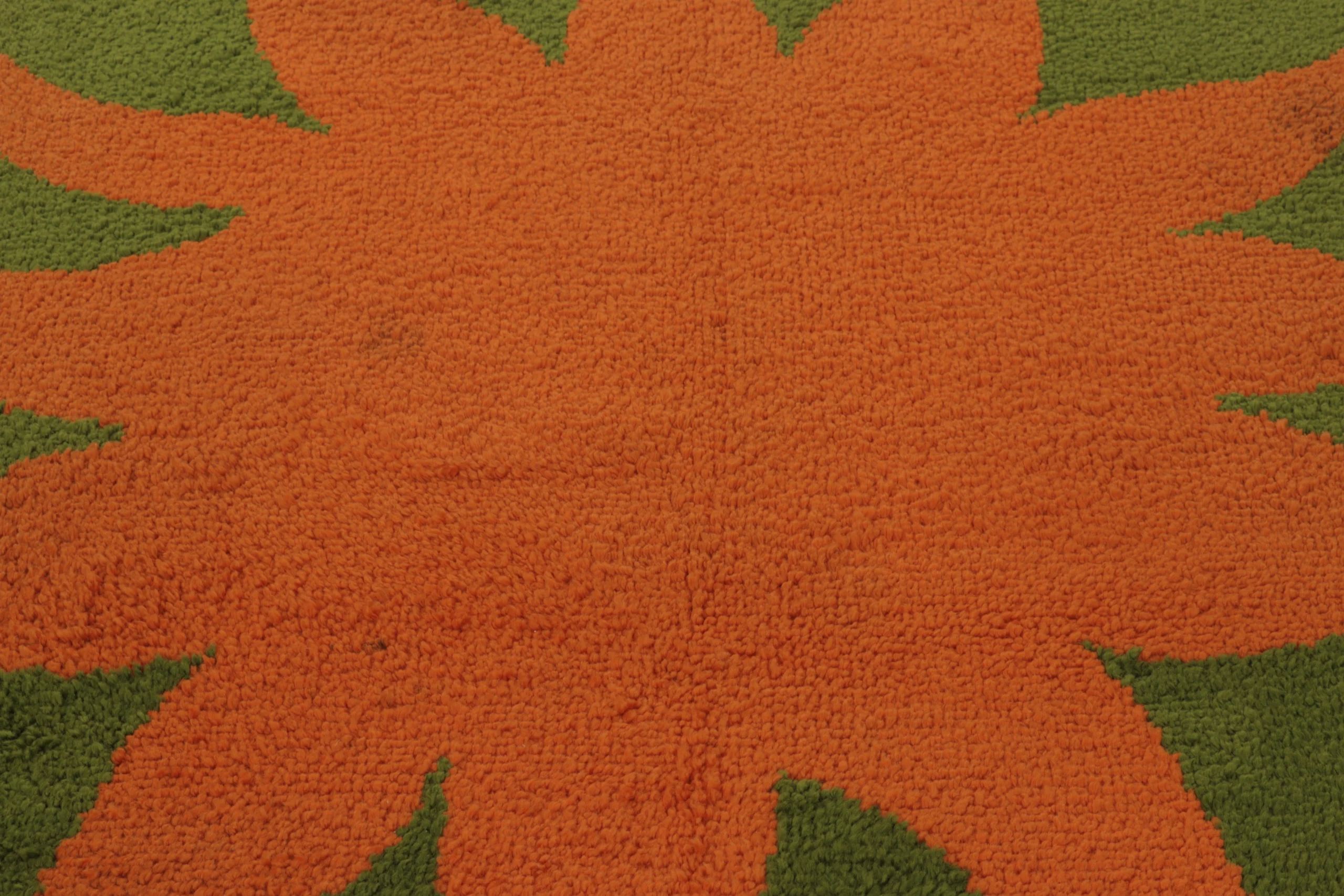 Vintage Swedish Rya Rug